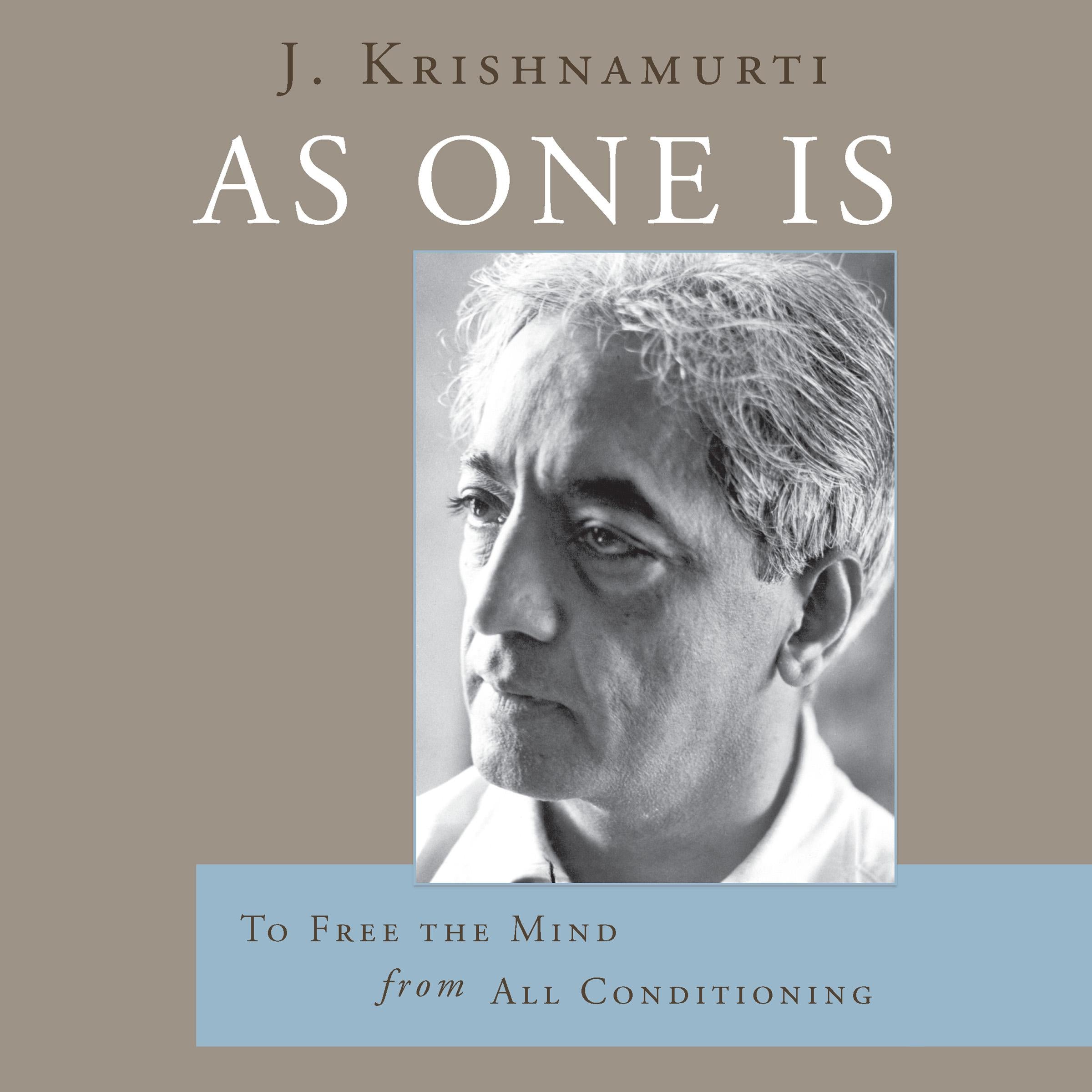 As One Is