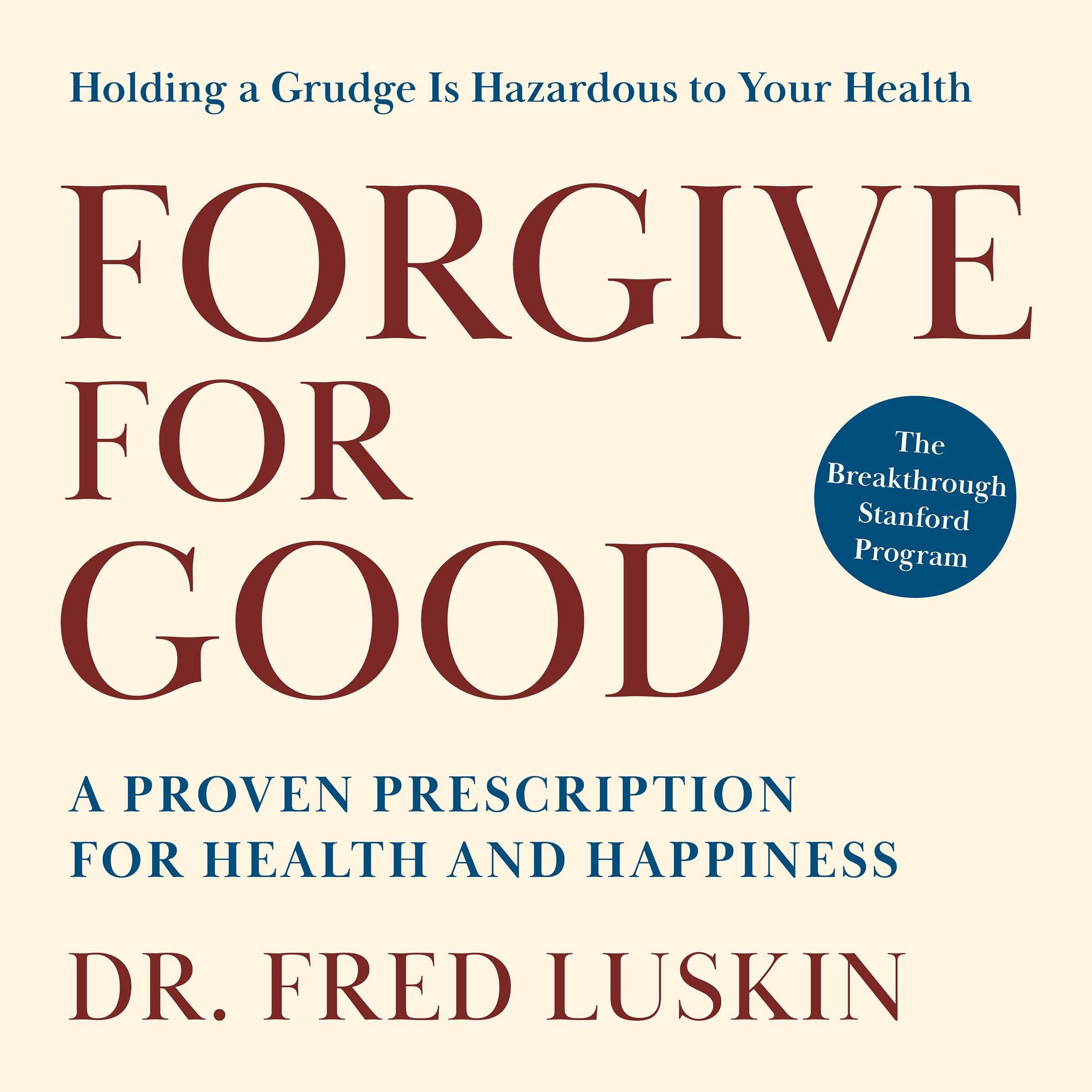 Forgive for Good