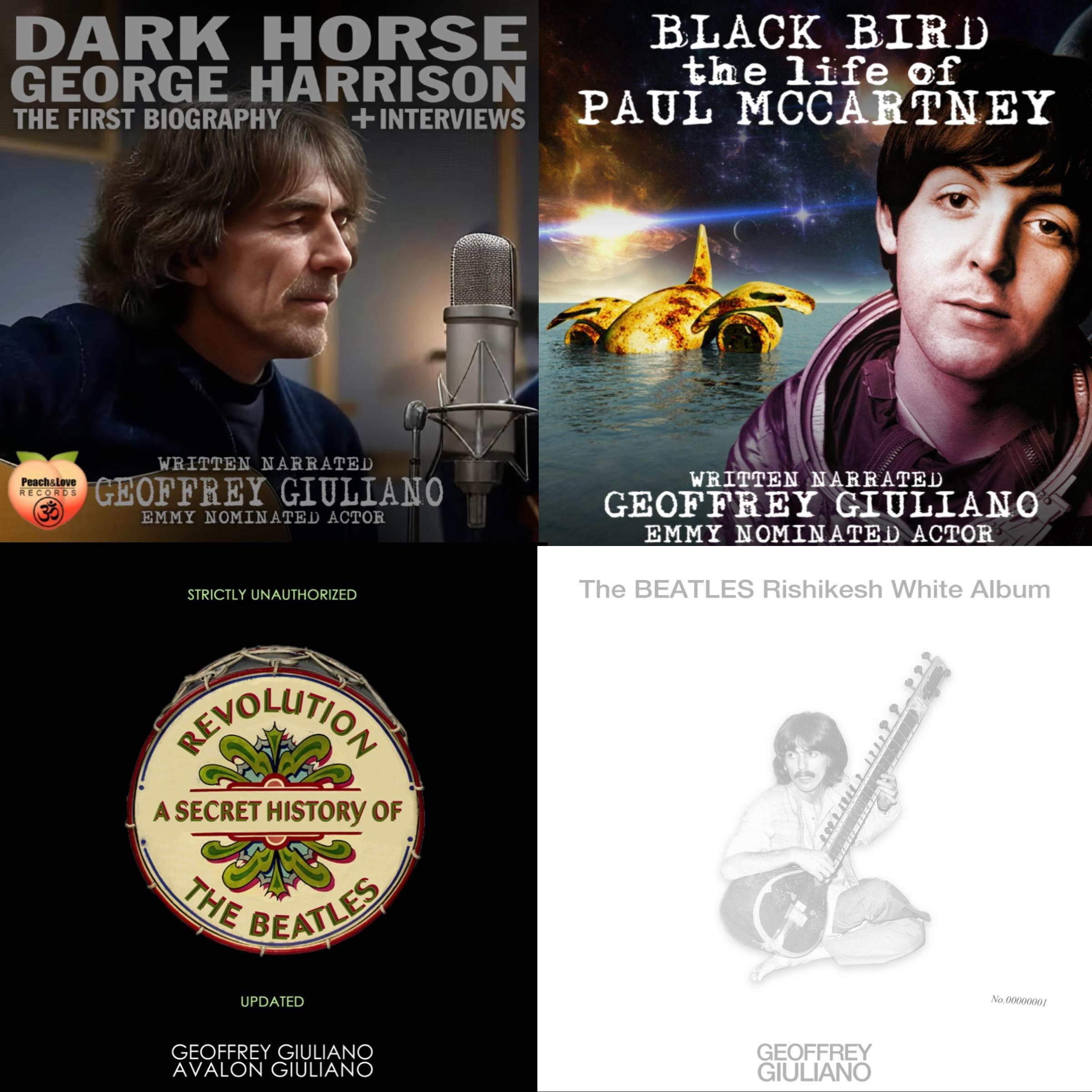 Dark Horse Black Bird Revolution Rishikesh White Album
