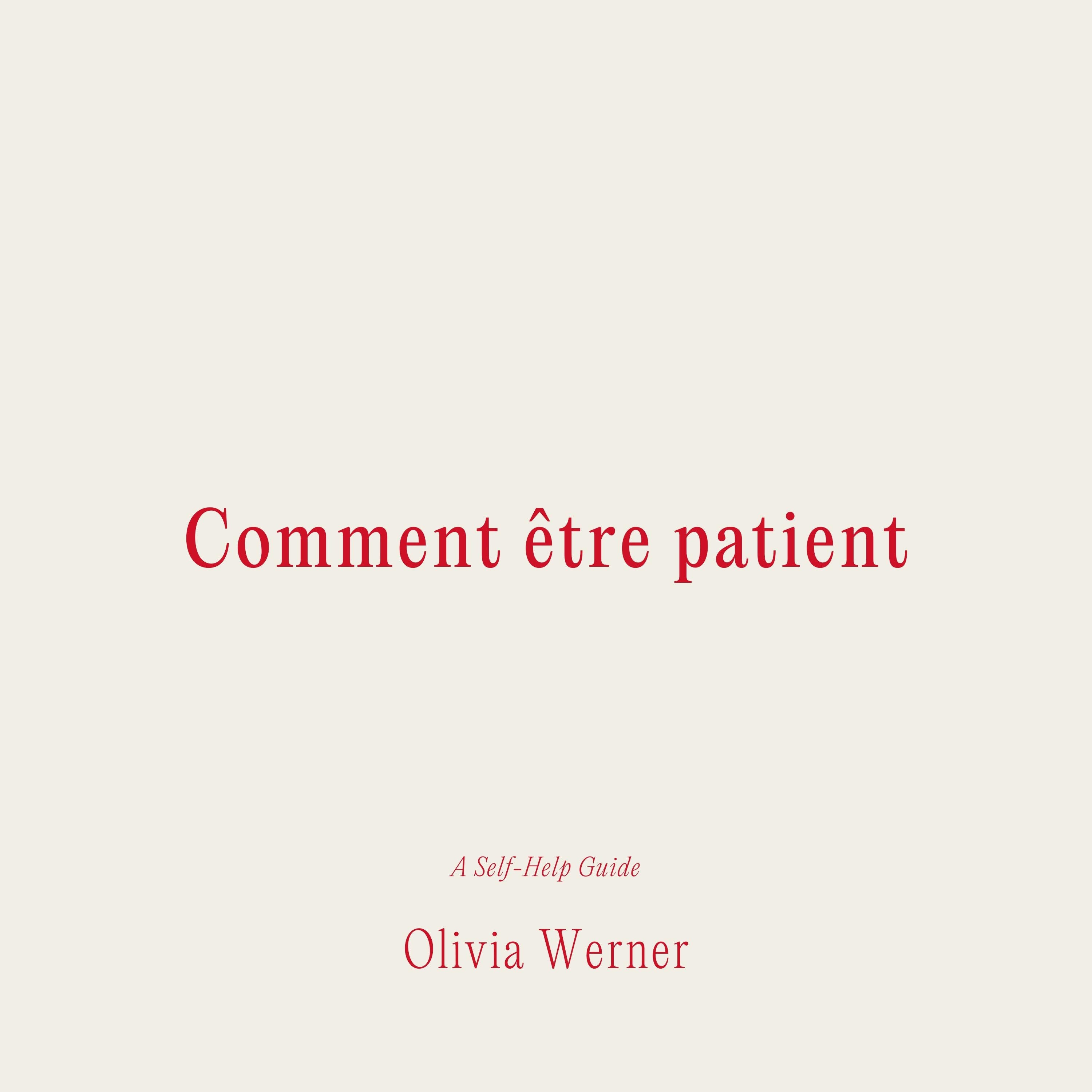 Comment être patient