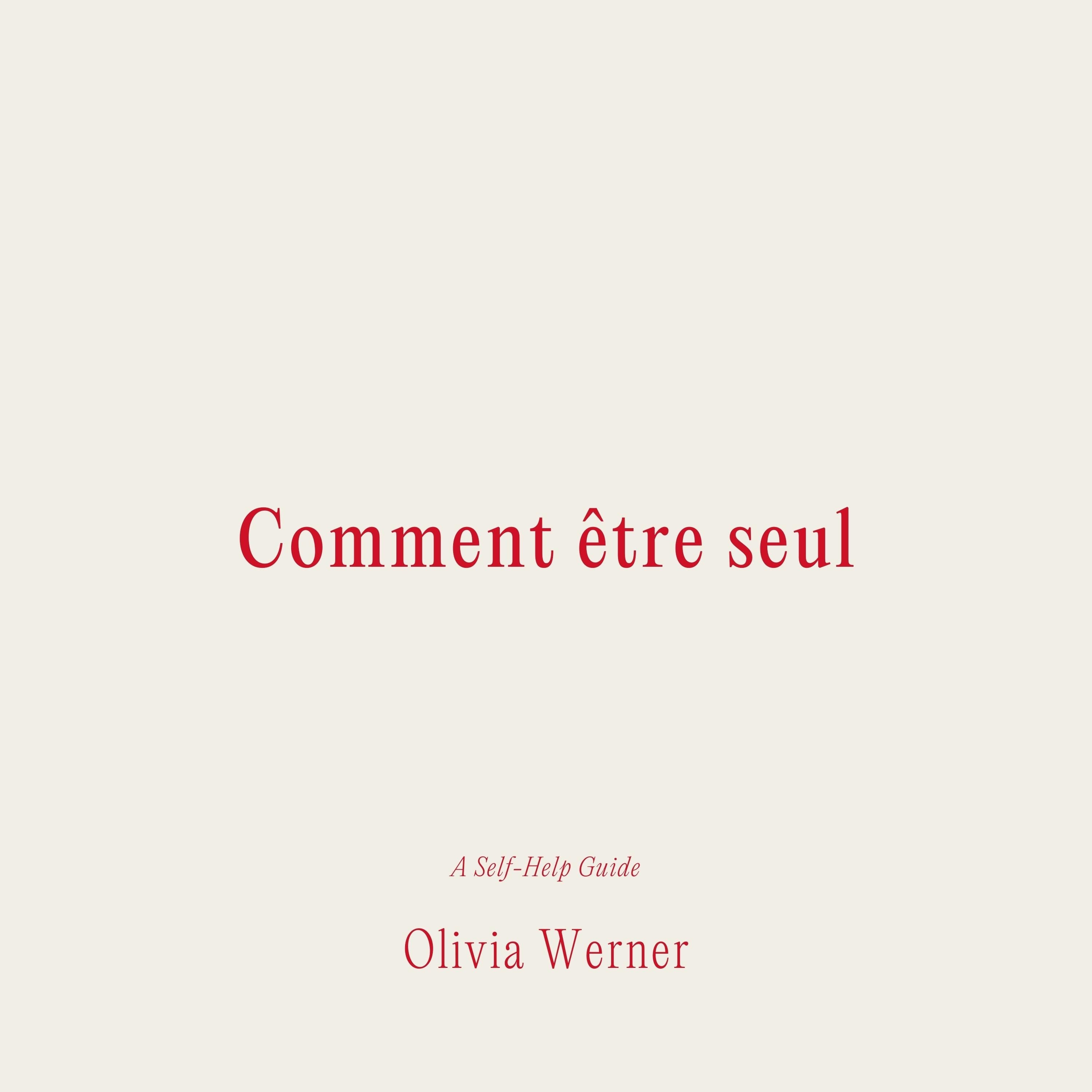 Comment être seul