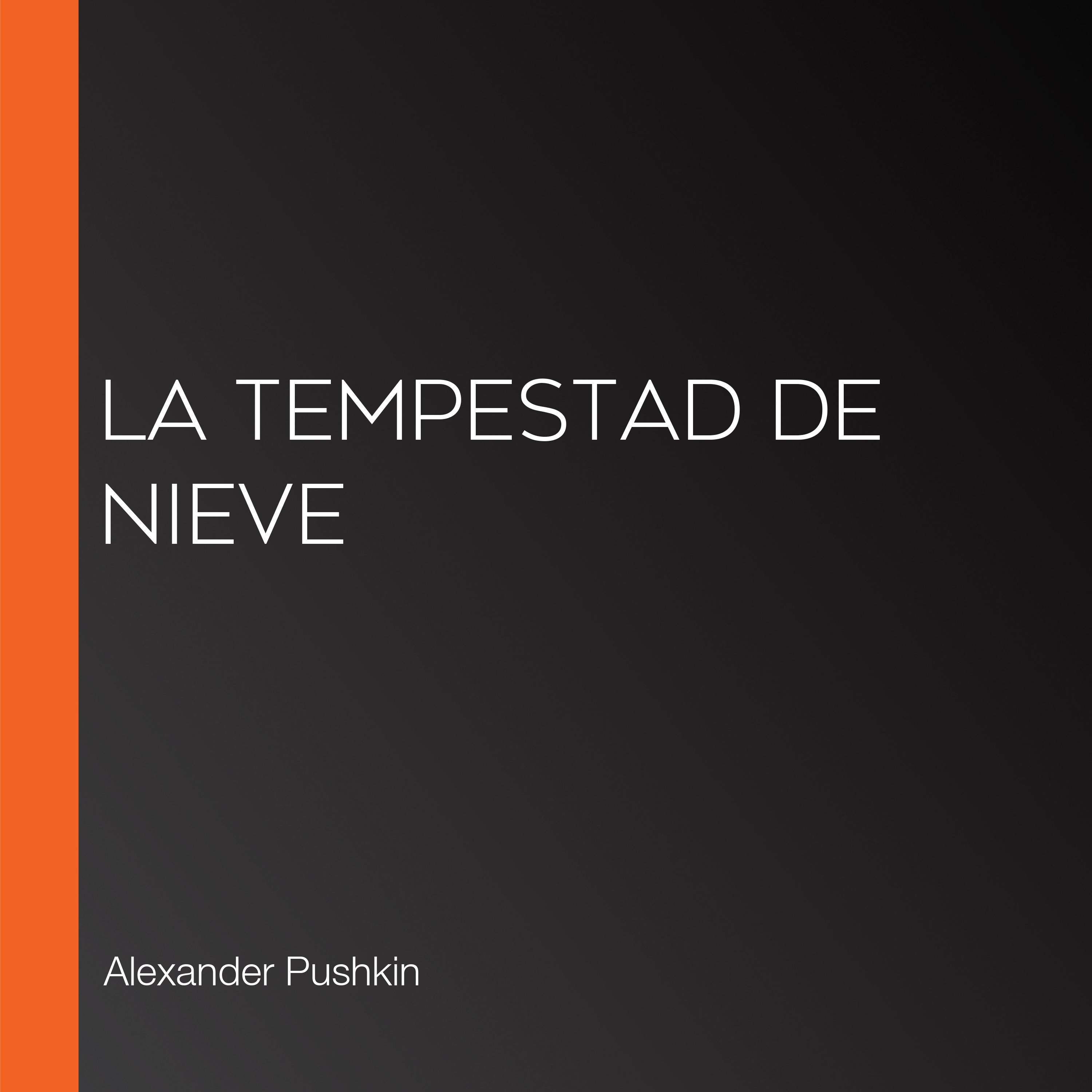 La tempestad de nieve