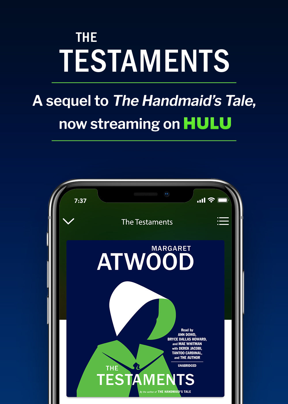 The Testaments Shopify Mobile