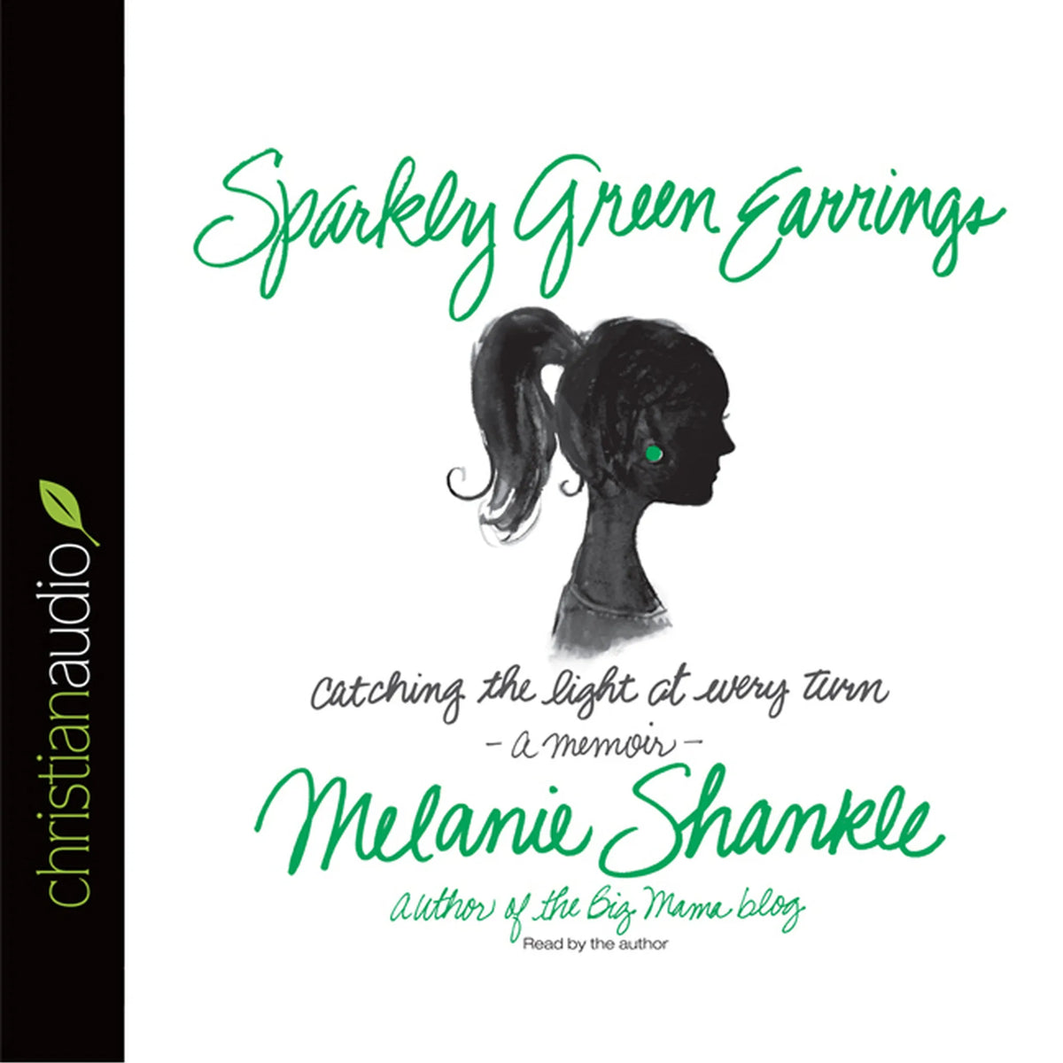 Sparkly Green Earrings