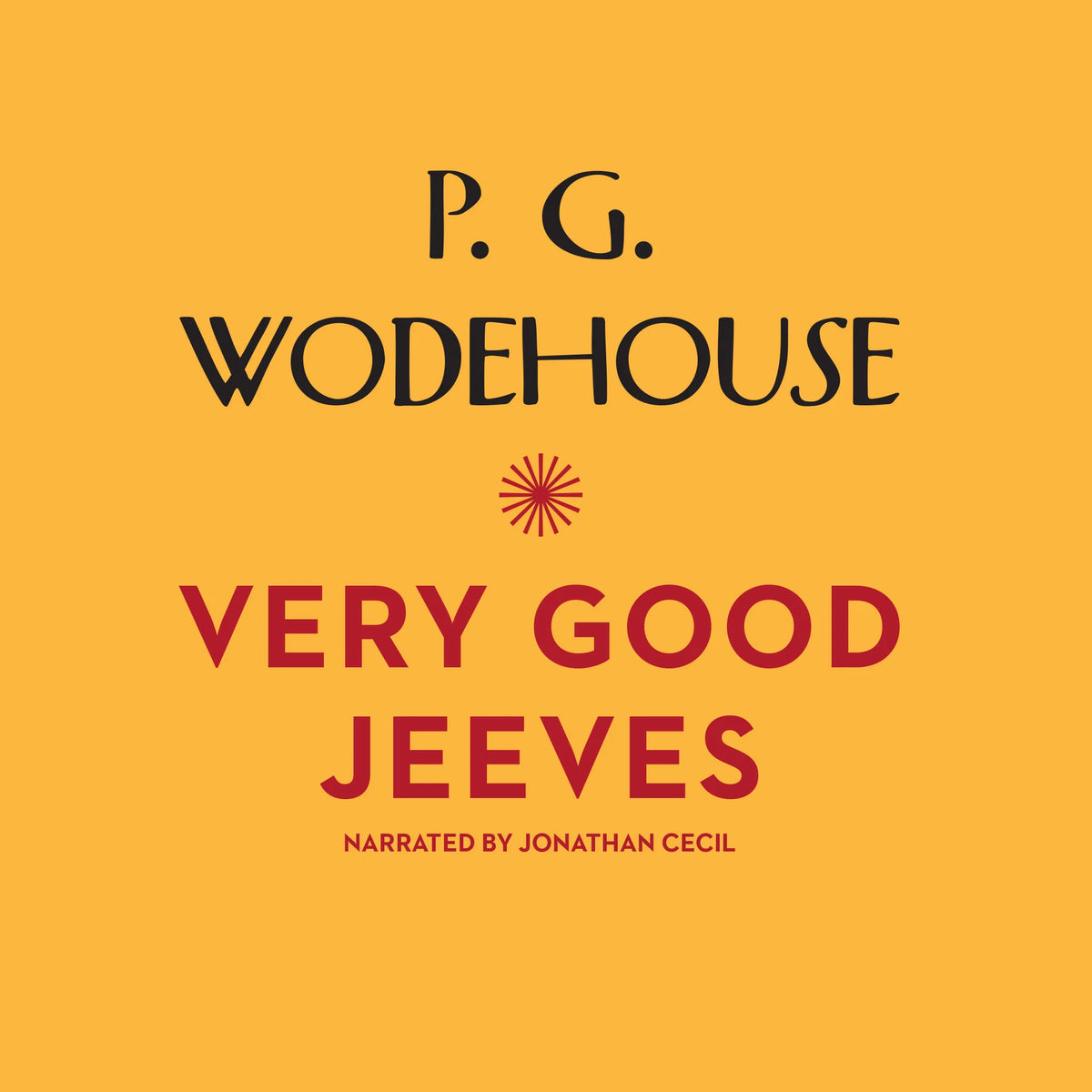 Very Good, Jeeves