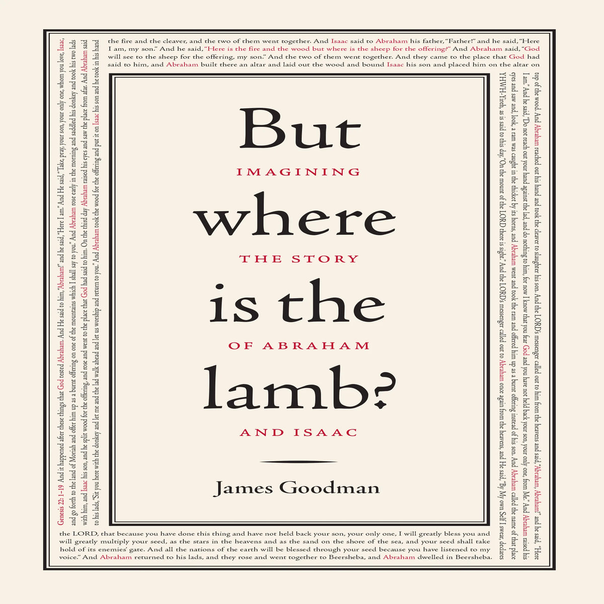 But Where is the Lamb?