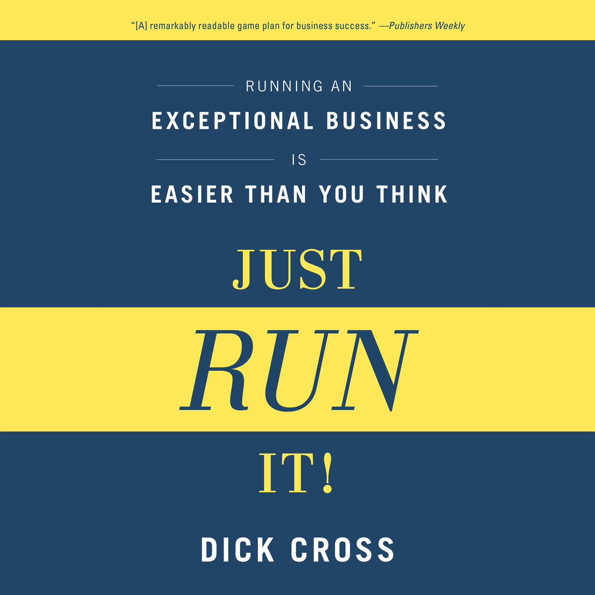 Just Run it!