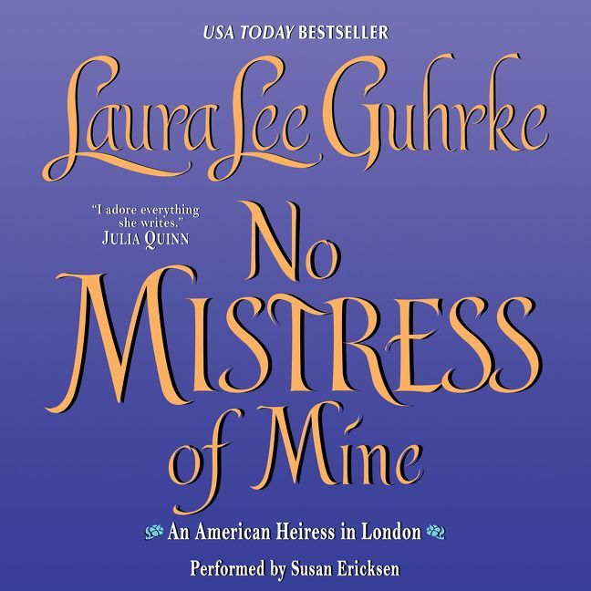 No Mistress of Mine