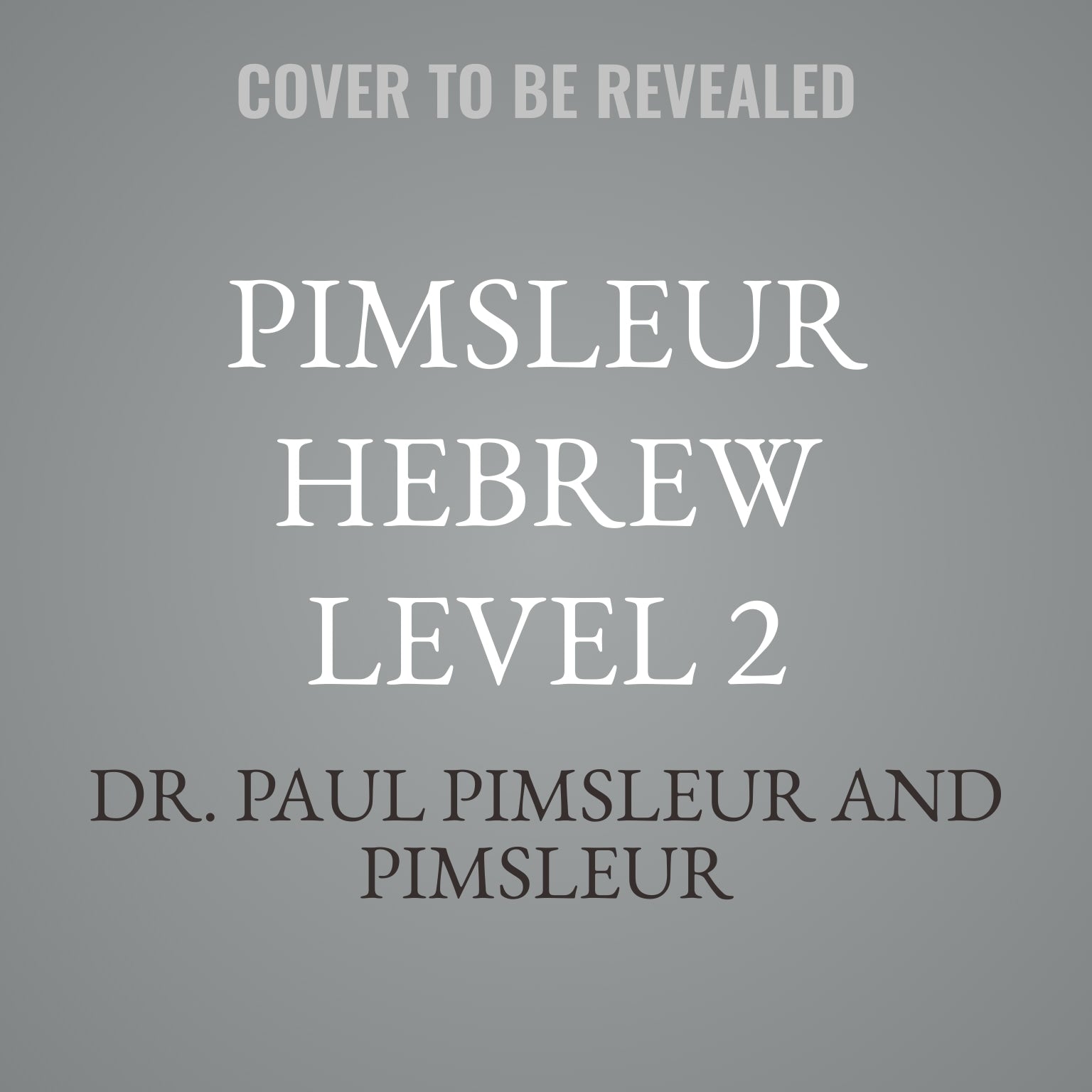 Pimsleur Hebrew Level 2