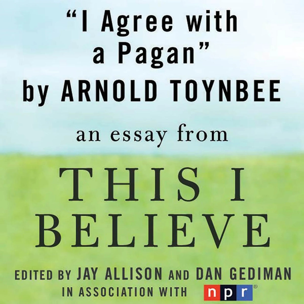 I Agree with a Pagan