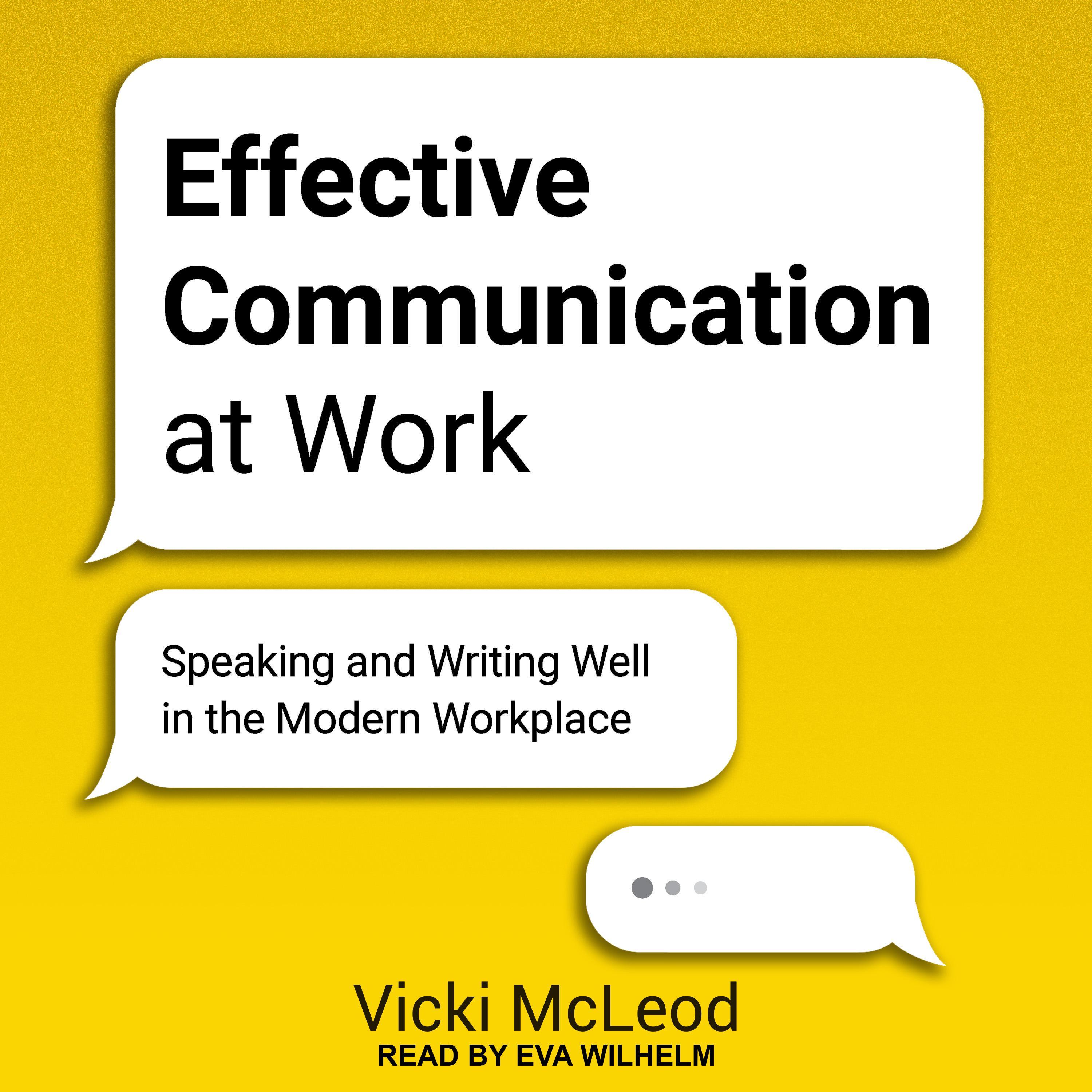 Effective Communication at Work