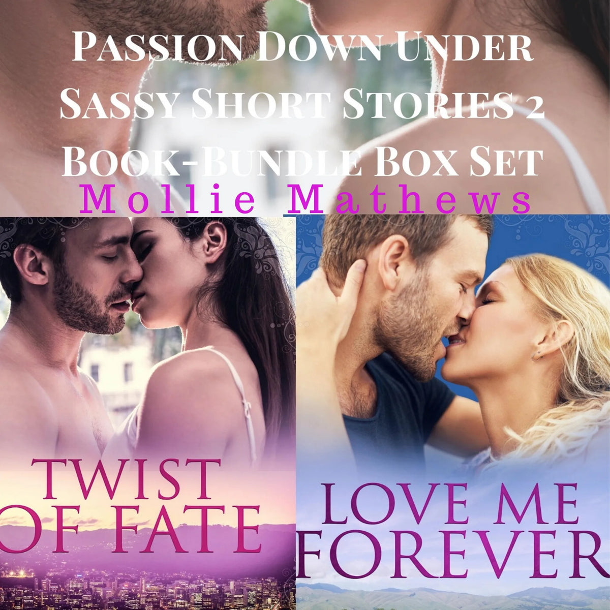 Passion Down Under Sassy Short Stories 2 Book-Bundle Box Set