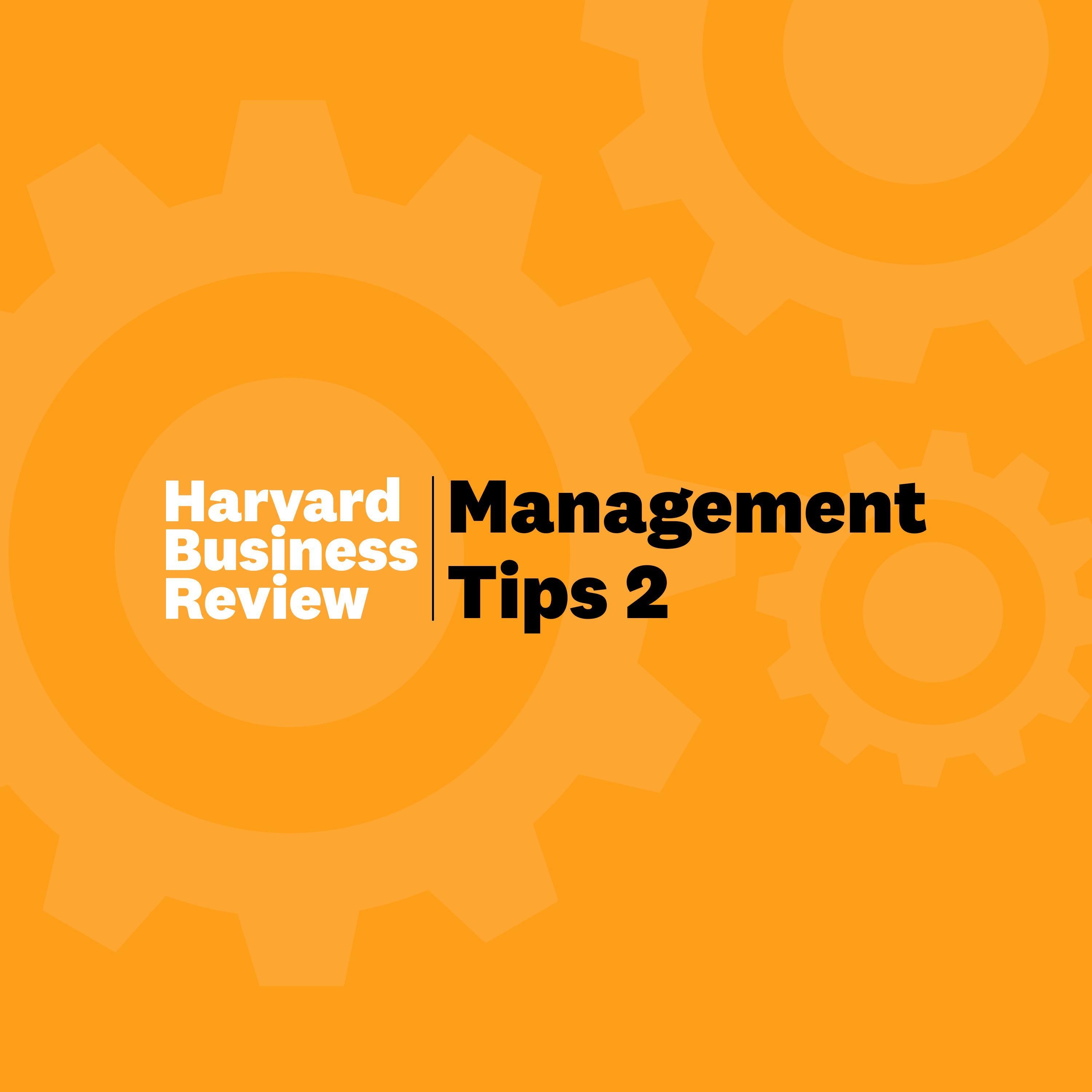 Management Tips 2