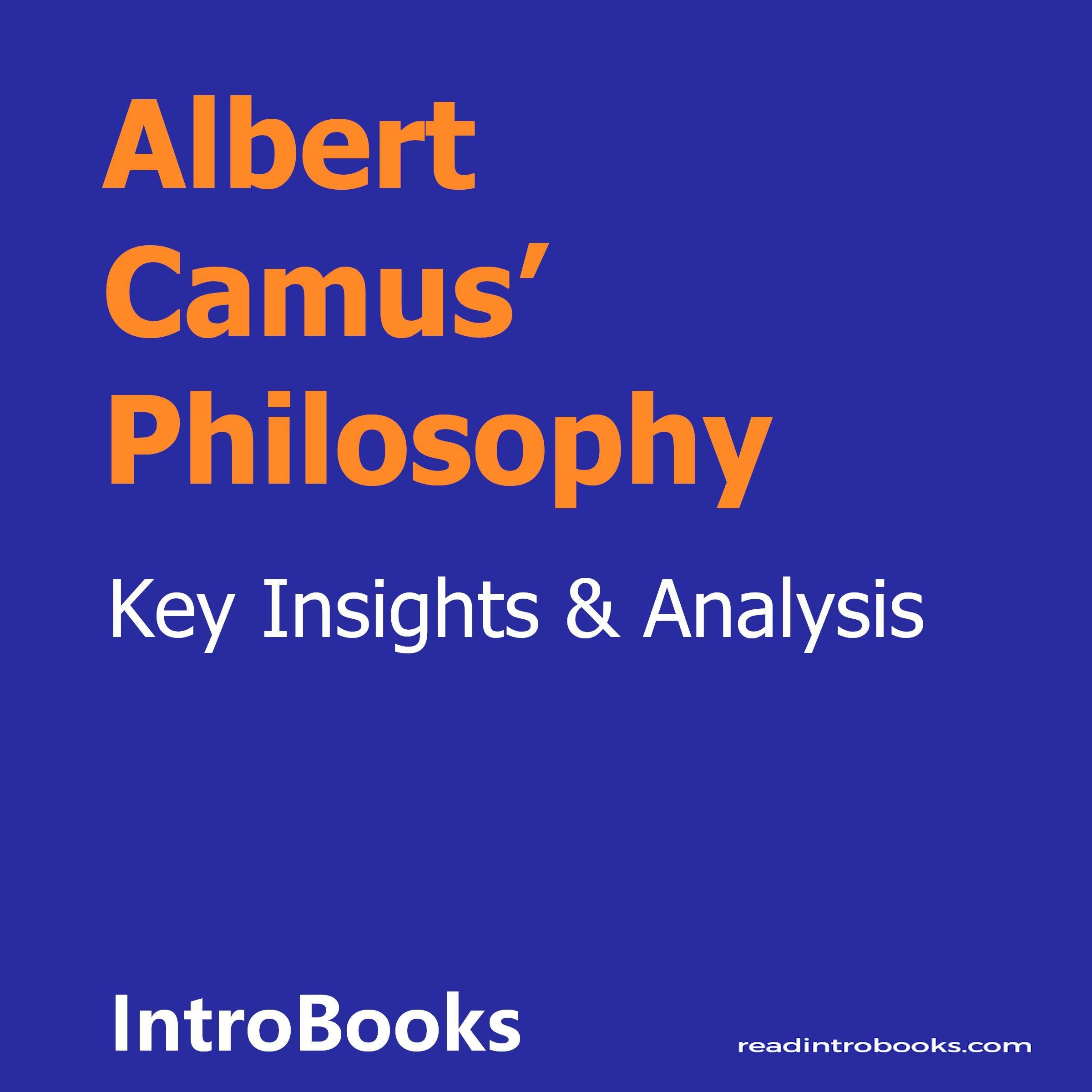 Albert Camus' Philosophy