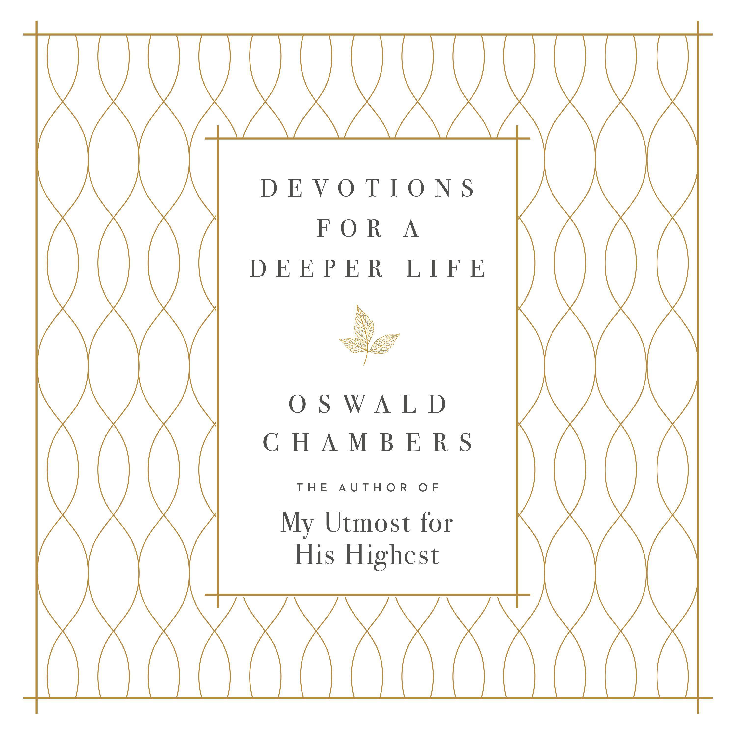 Devotions for a Deeper Life