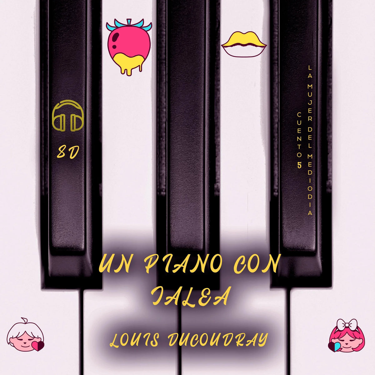 Un piano con jalea