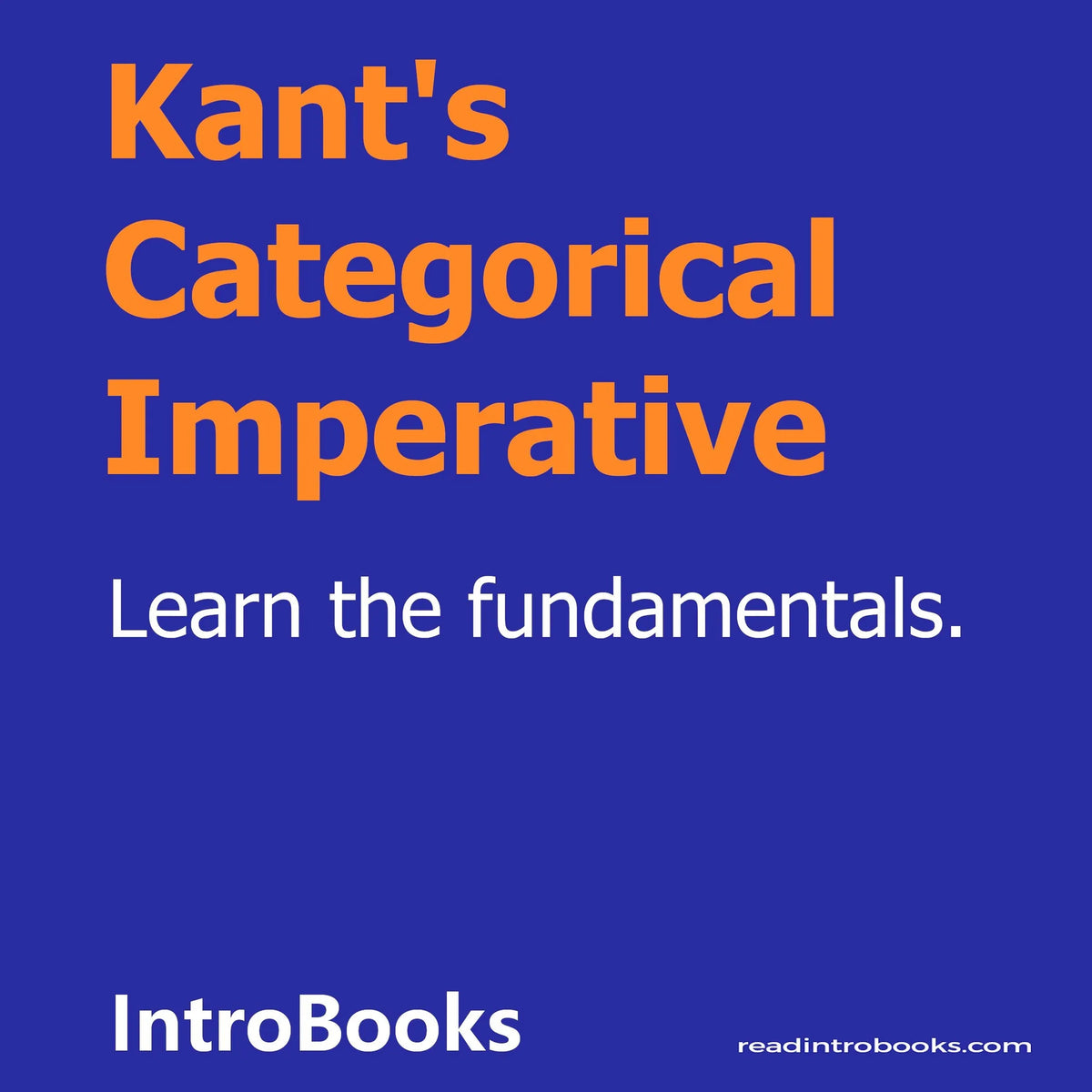 Kant's Categorical Imperative