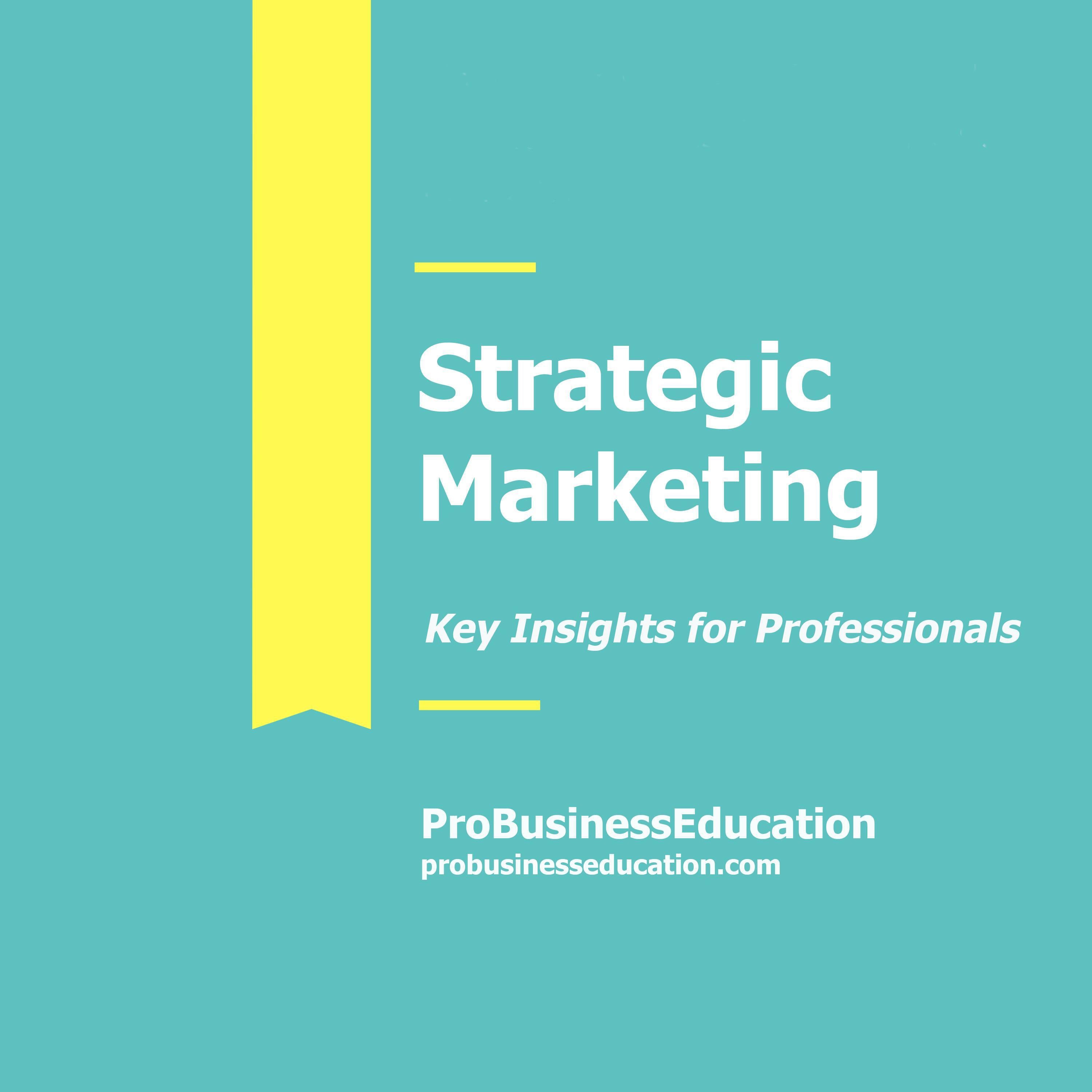 Strategic Marketing
