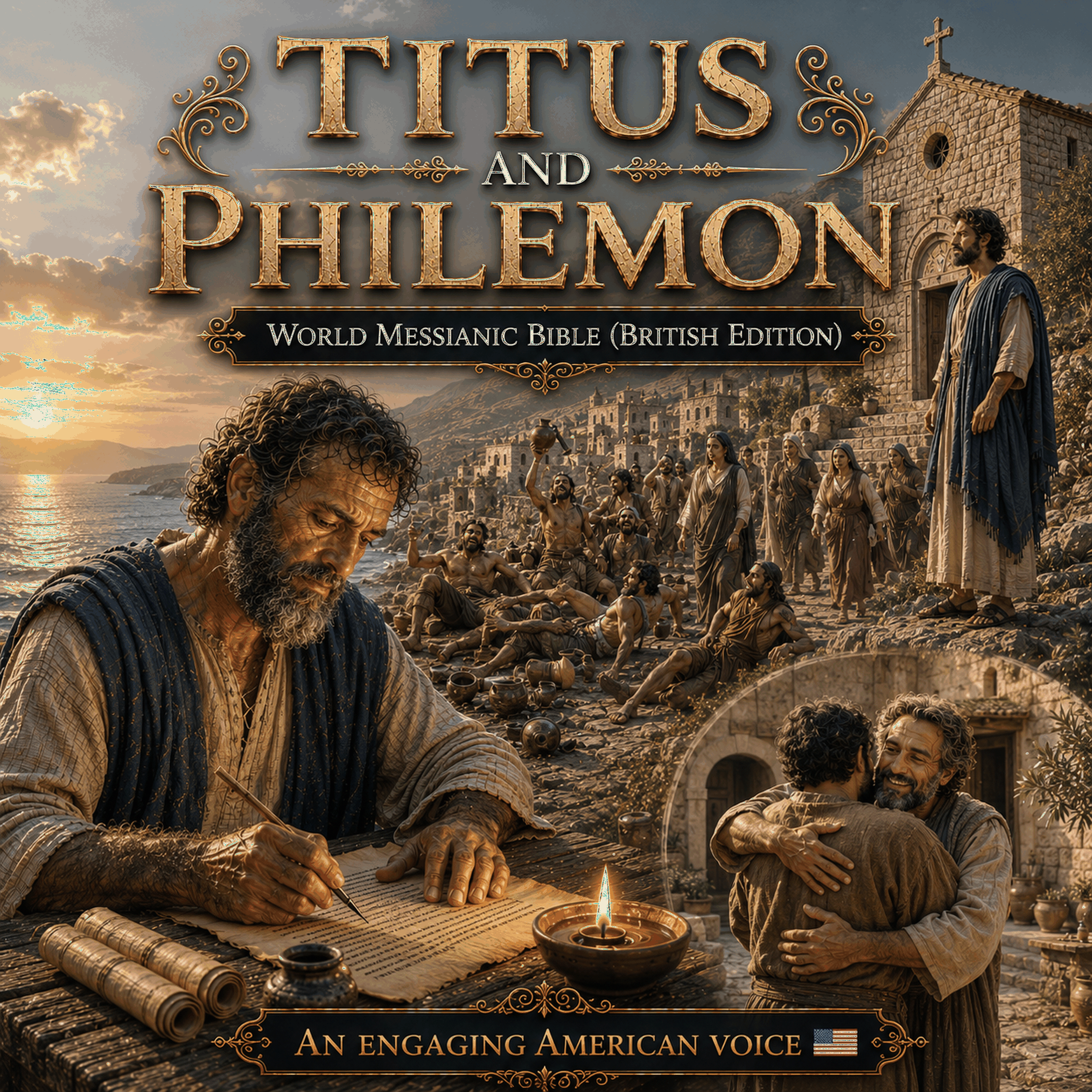 Titus and Philemon Audio Bible World Messianic Bible British Edition Hebrew Names New Testament Christian Messianic Jewish Audiobook