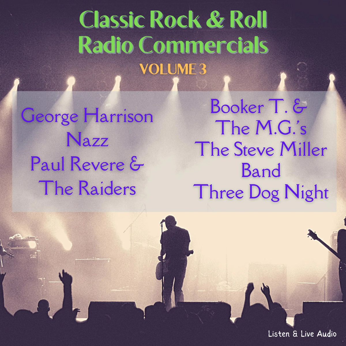 Classic Rock & Rock Radio Commercials - Volume 3