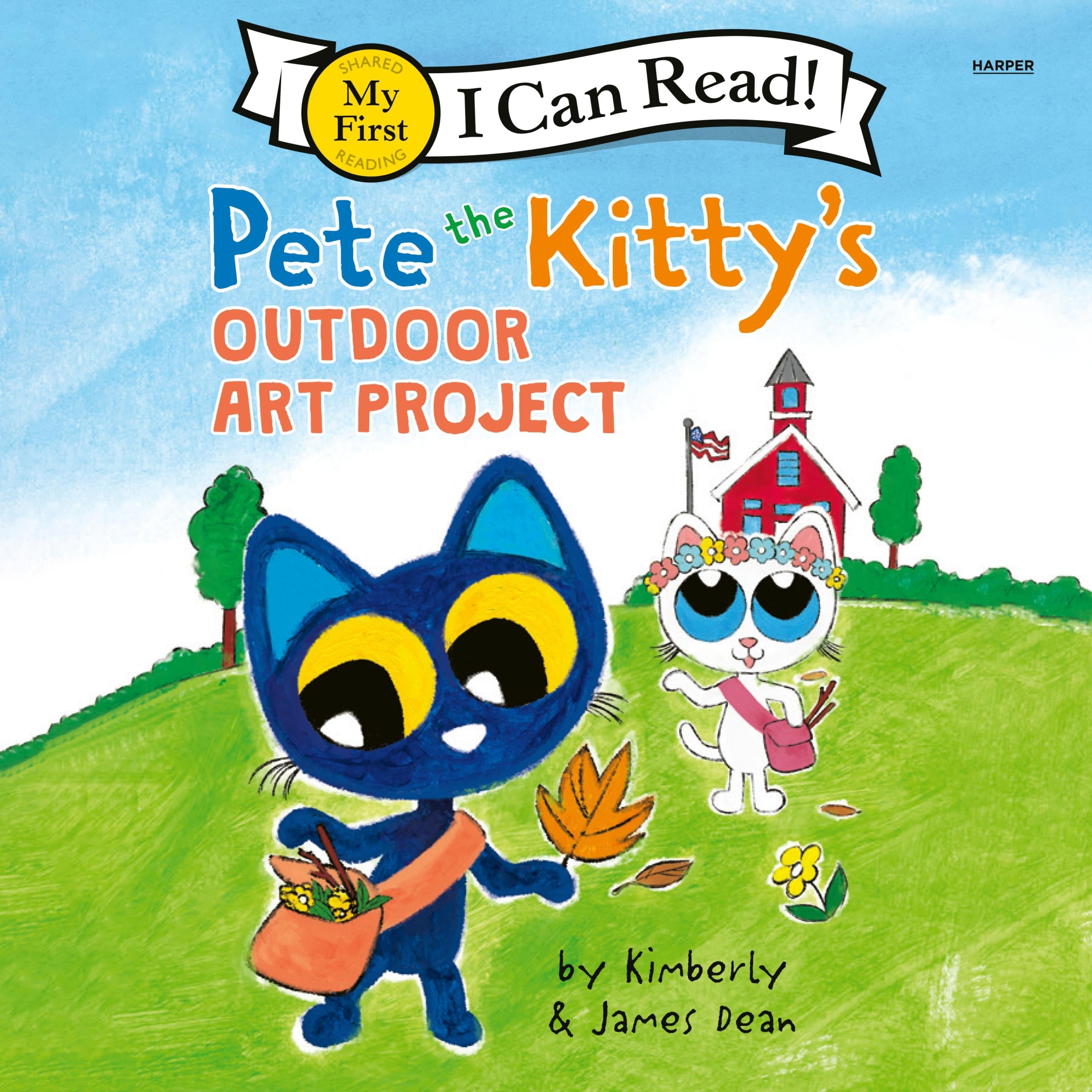 Pete the Kitty's Outdoor Art Project