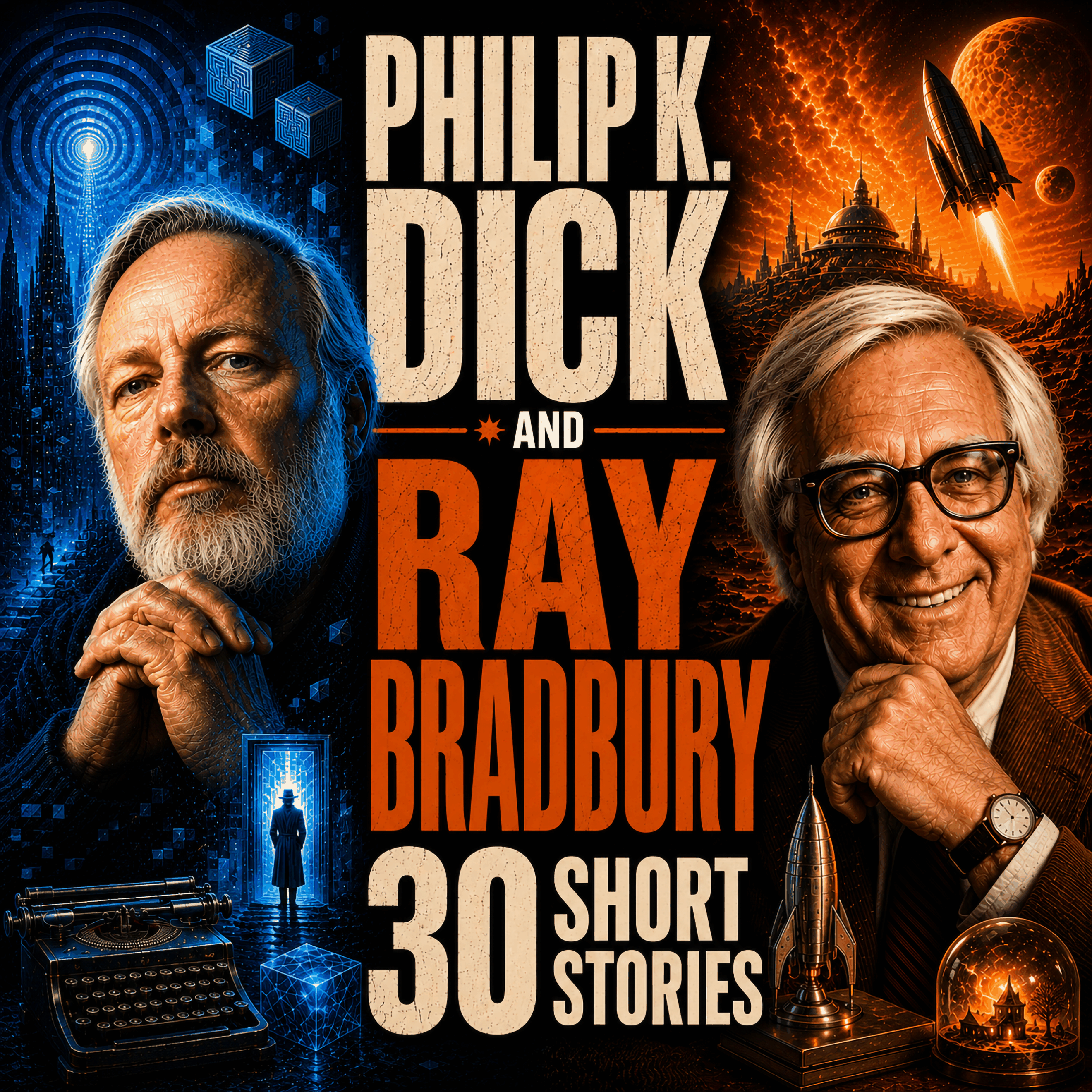 Philip K. Dick and Ray Bradbury - 30 Short Stories