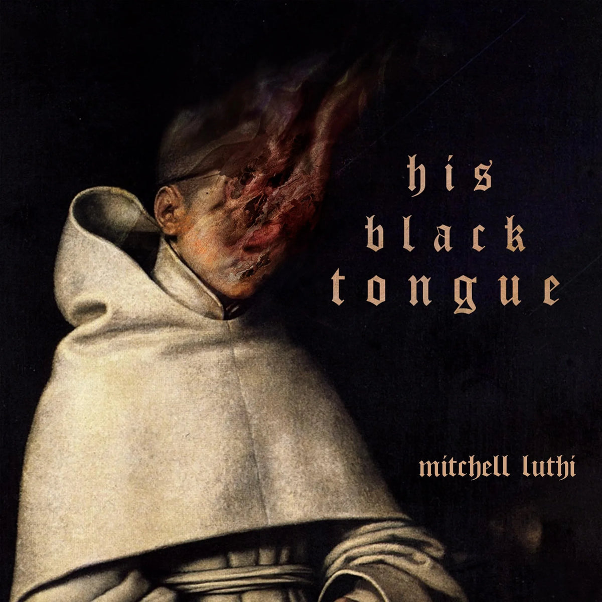 HIS BLACK TONGUE