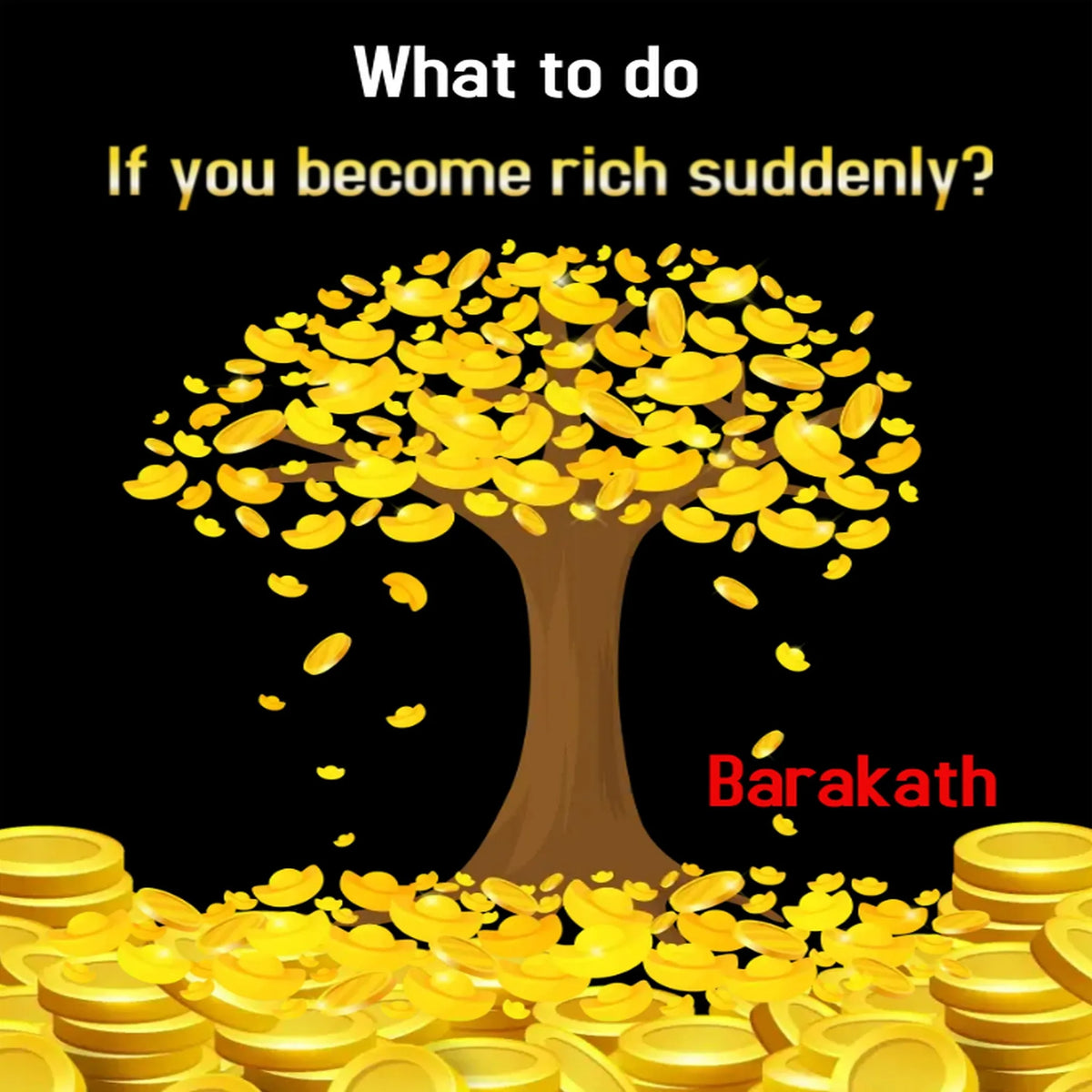 What to do if you become rich suddenly?