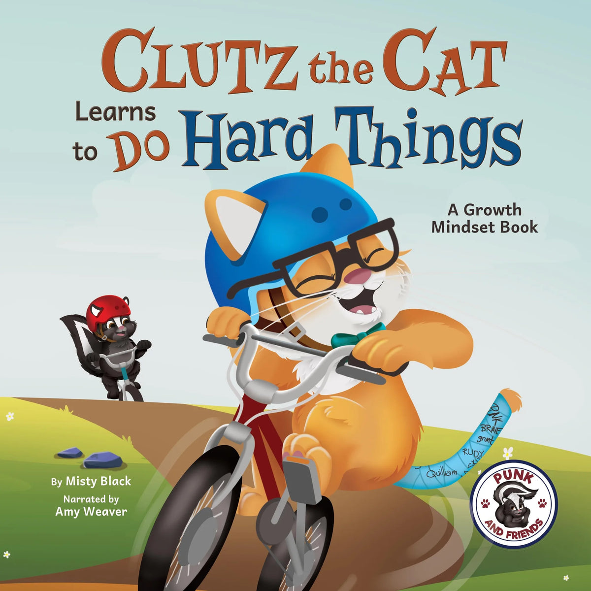 Clutz the Cat Learns to Do Hard Things