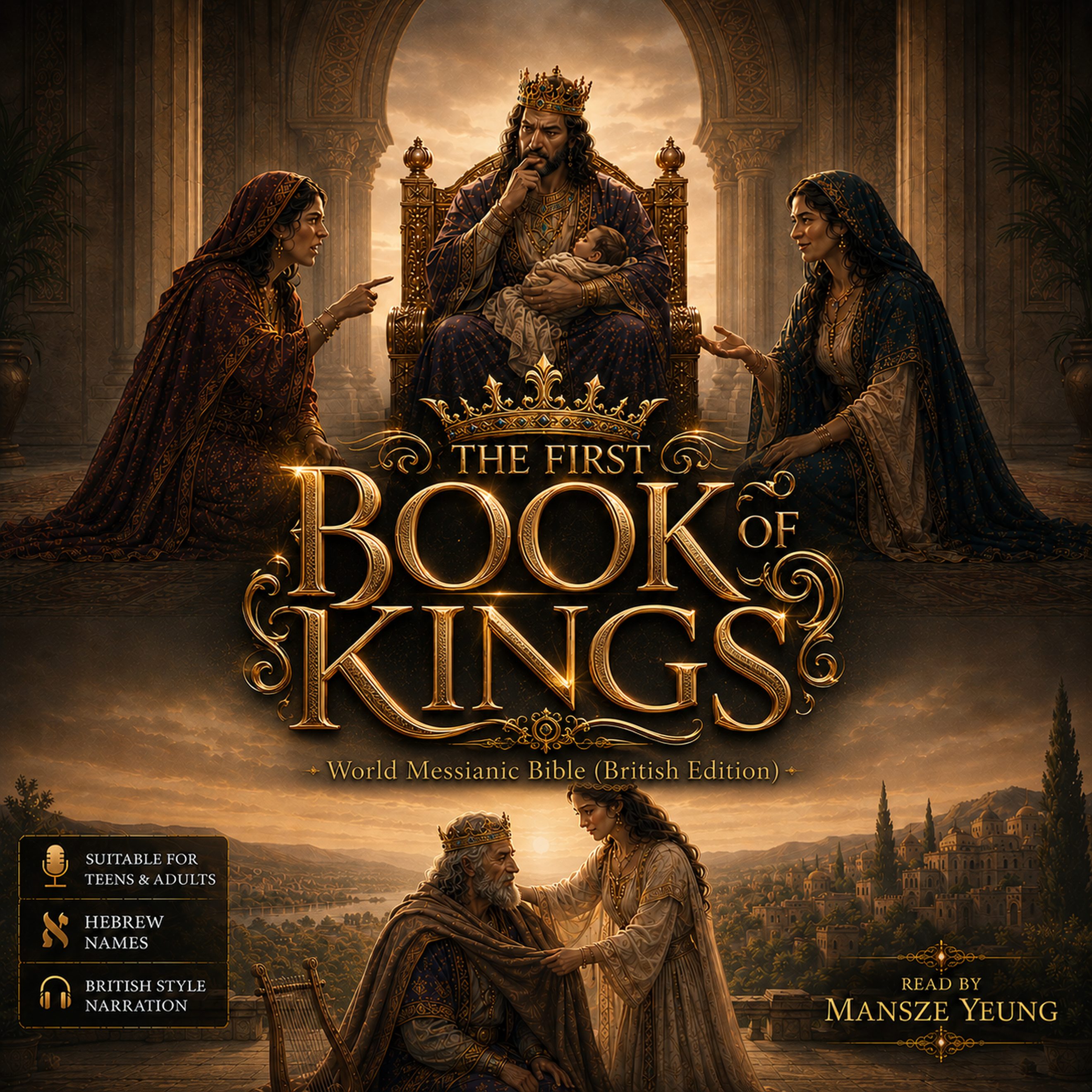 The First Book of Kings (1 Kings) Audio Bible Fans of KJV & NKJV World Messianic Bible British Edition