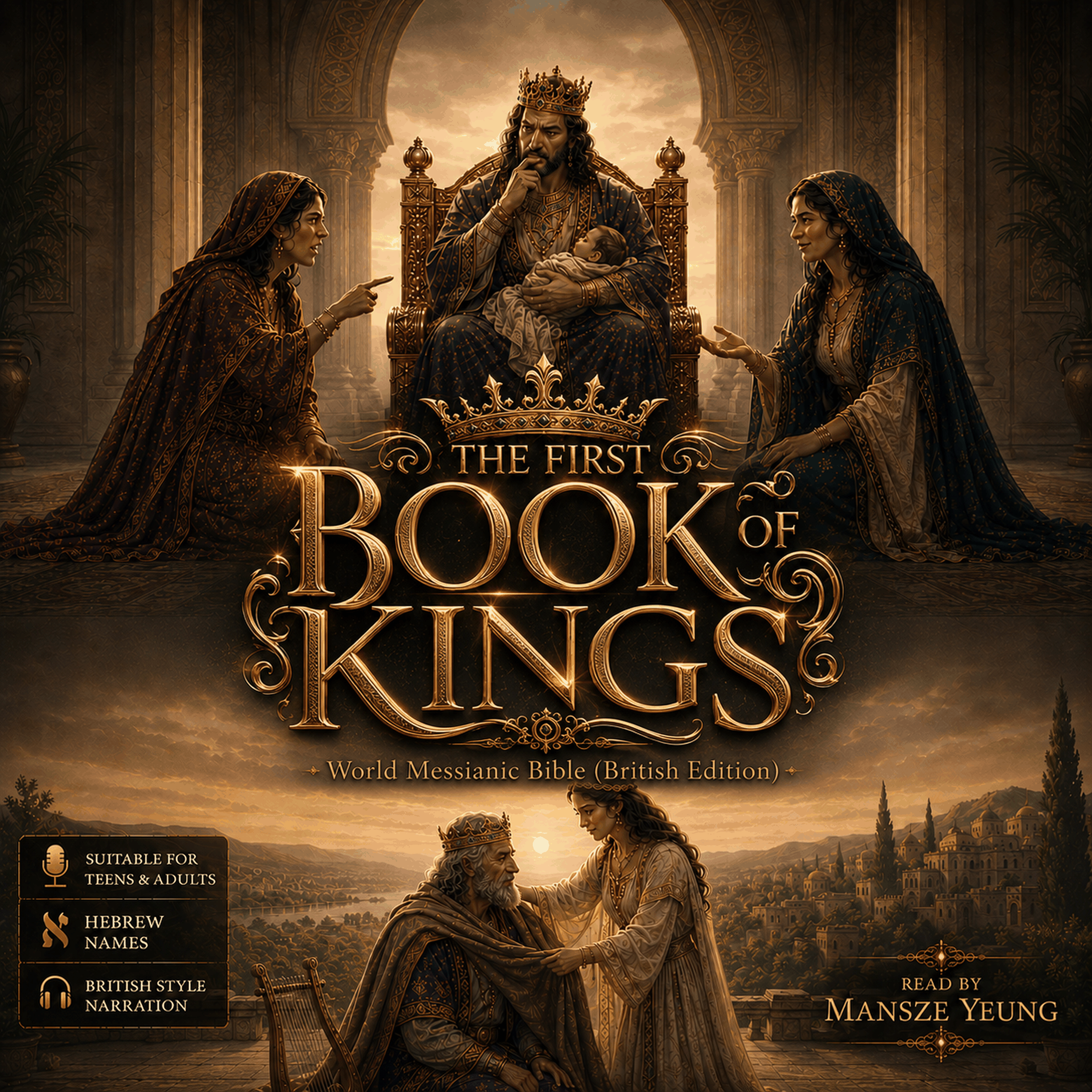 The First Book of Kings (1 Kings) Audio Bible Fans of KJV & NKJV World Messianic Bible British Edition