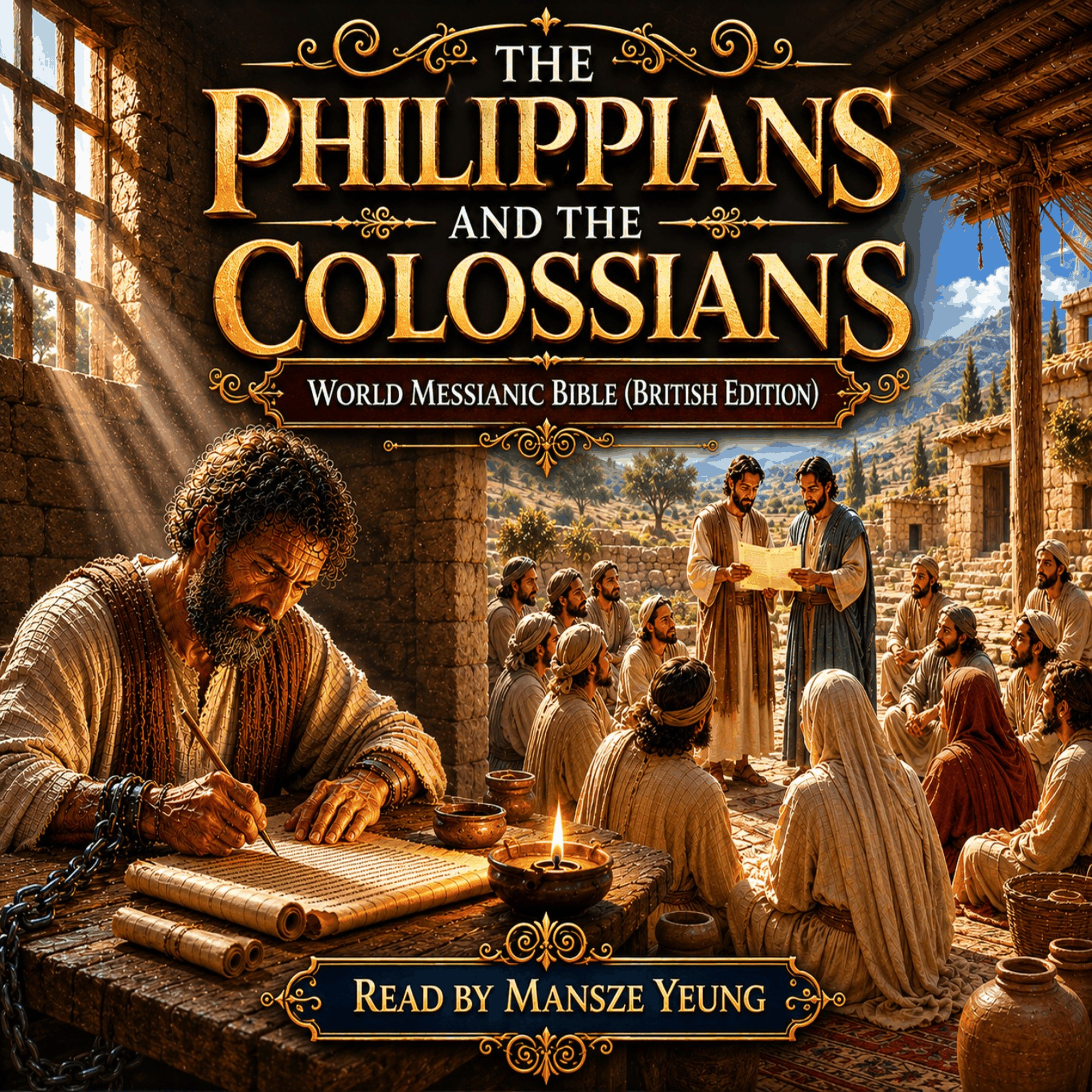The Philippians and Colossians Audio Bible World Messianic Bible British Edition Hebrew Names New Testament KJV NKJV Style Paul's Epistles