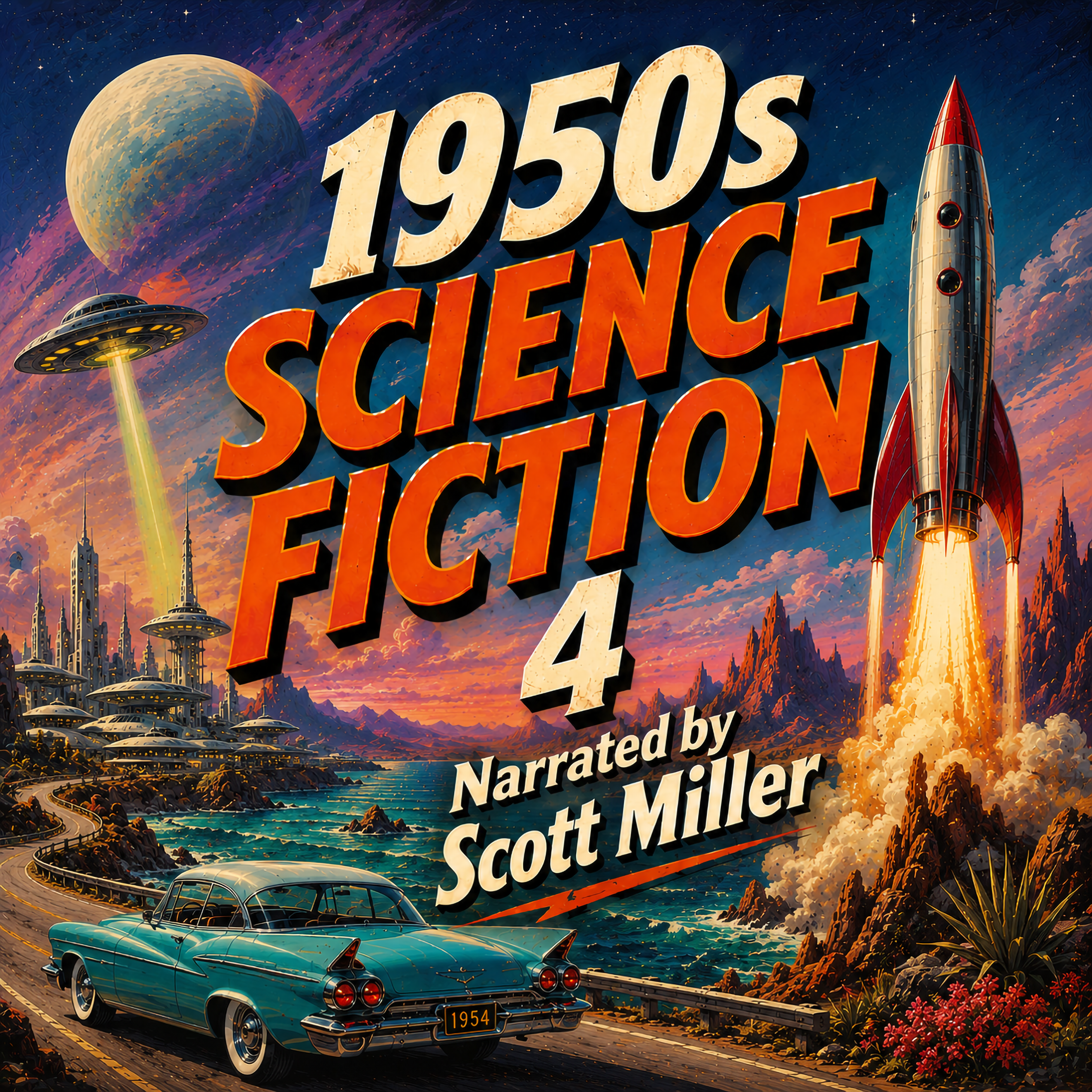1950s Science Fiction 4 - 24 Science Fiction Short Stories From the 1950s