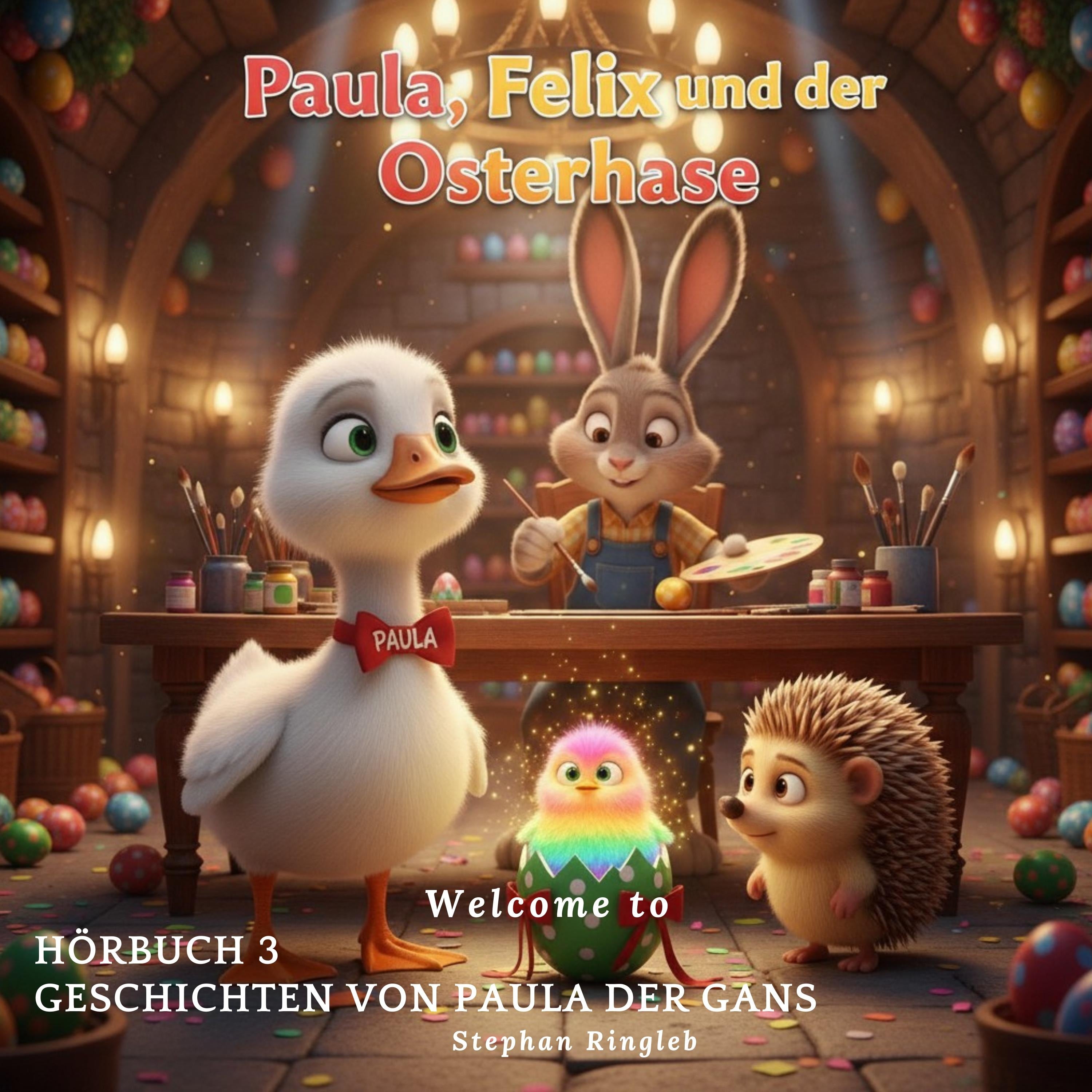 Paula, der Igel und der Osterhase