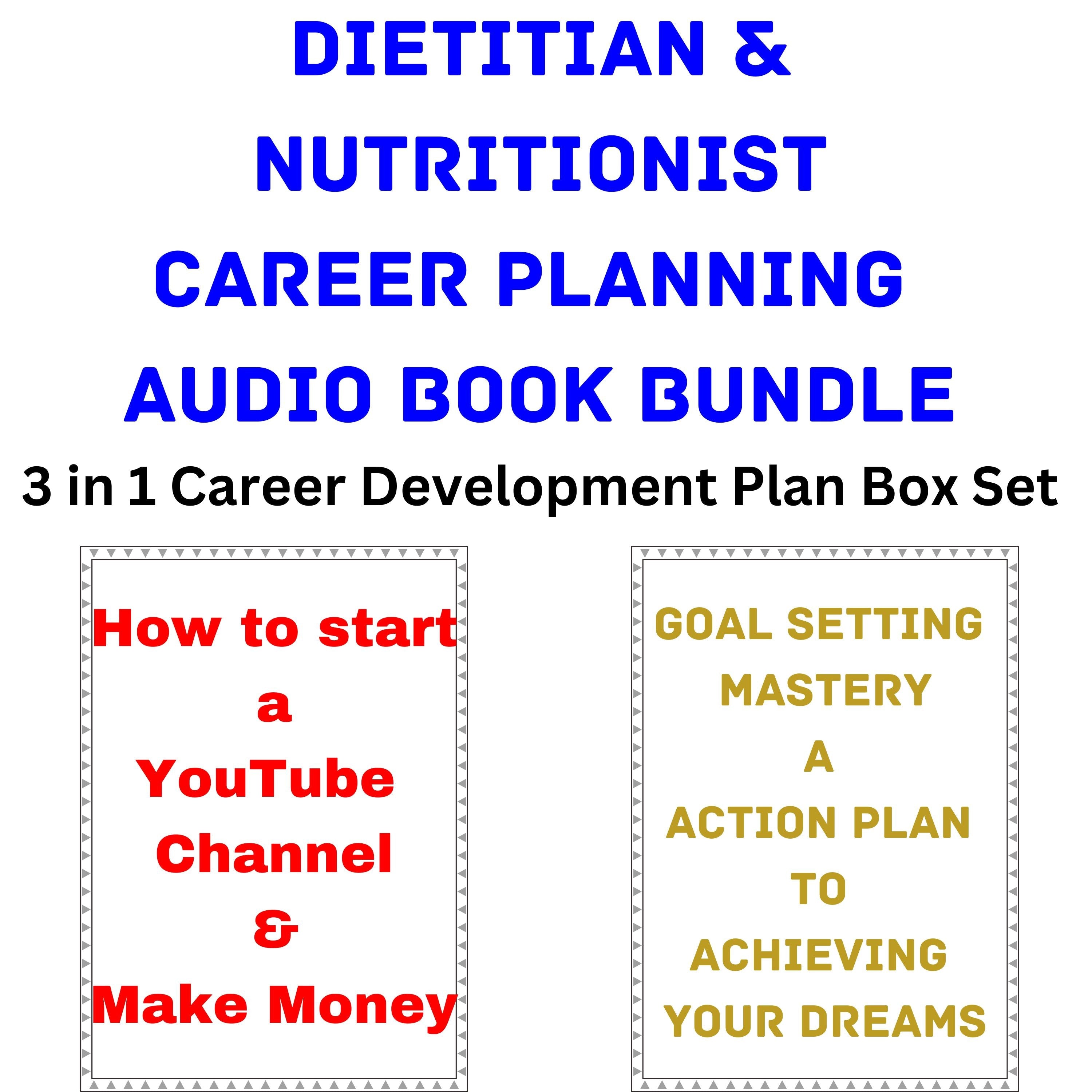 Dietitian & Nutritionist Career Planning Audio Book Bundle