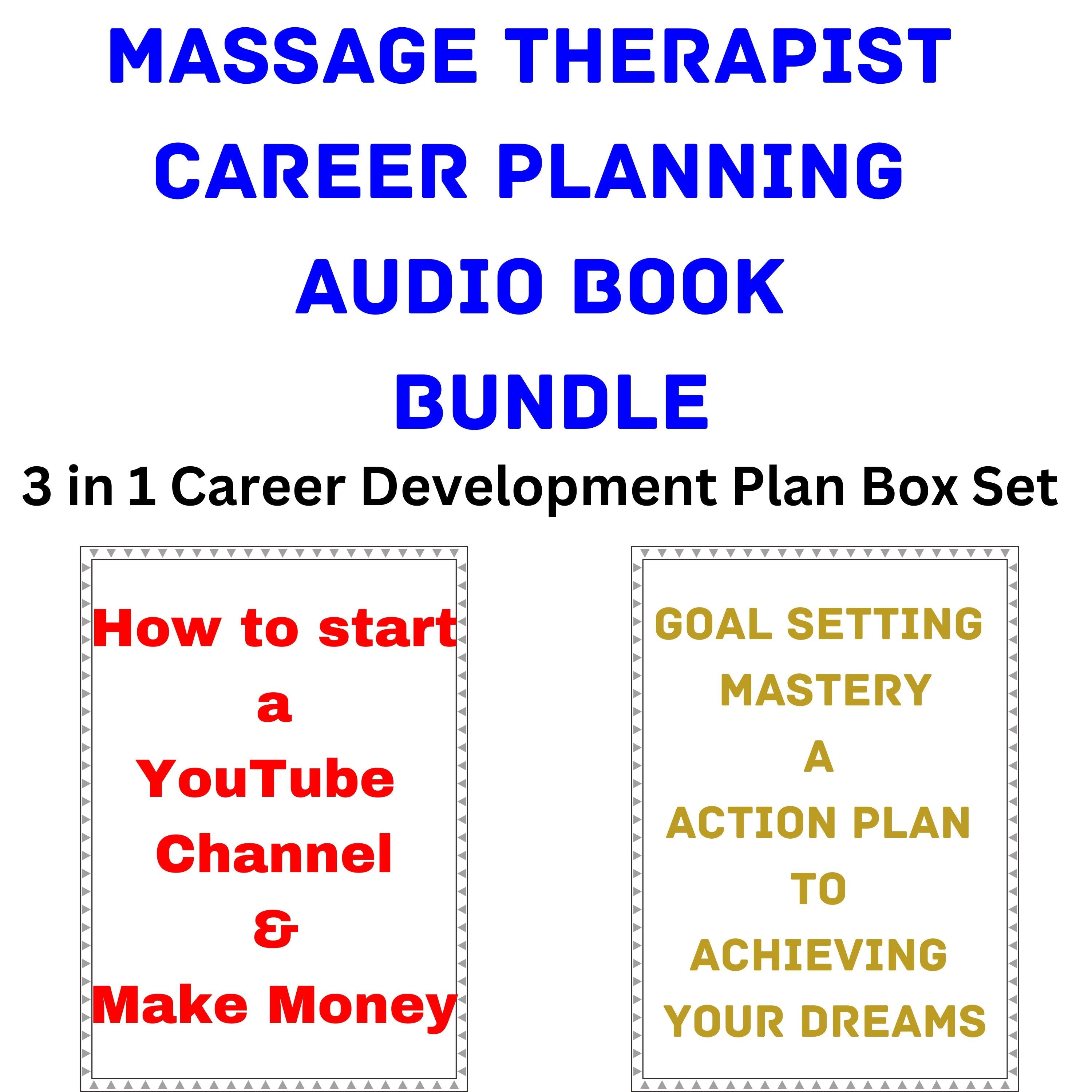 Massage Therapist Career Planning Audio Book Bundle
