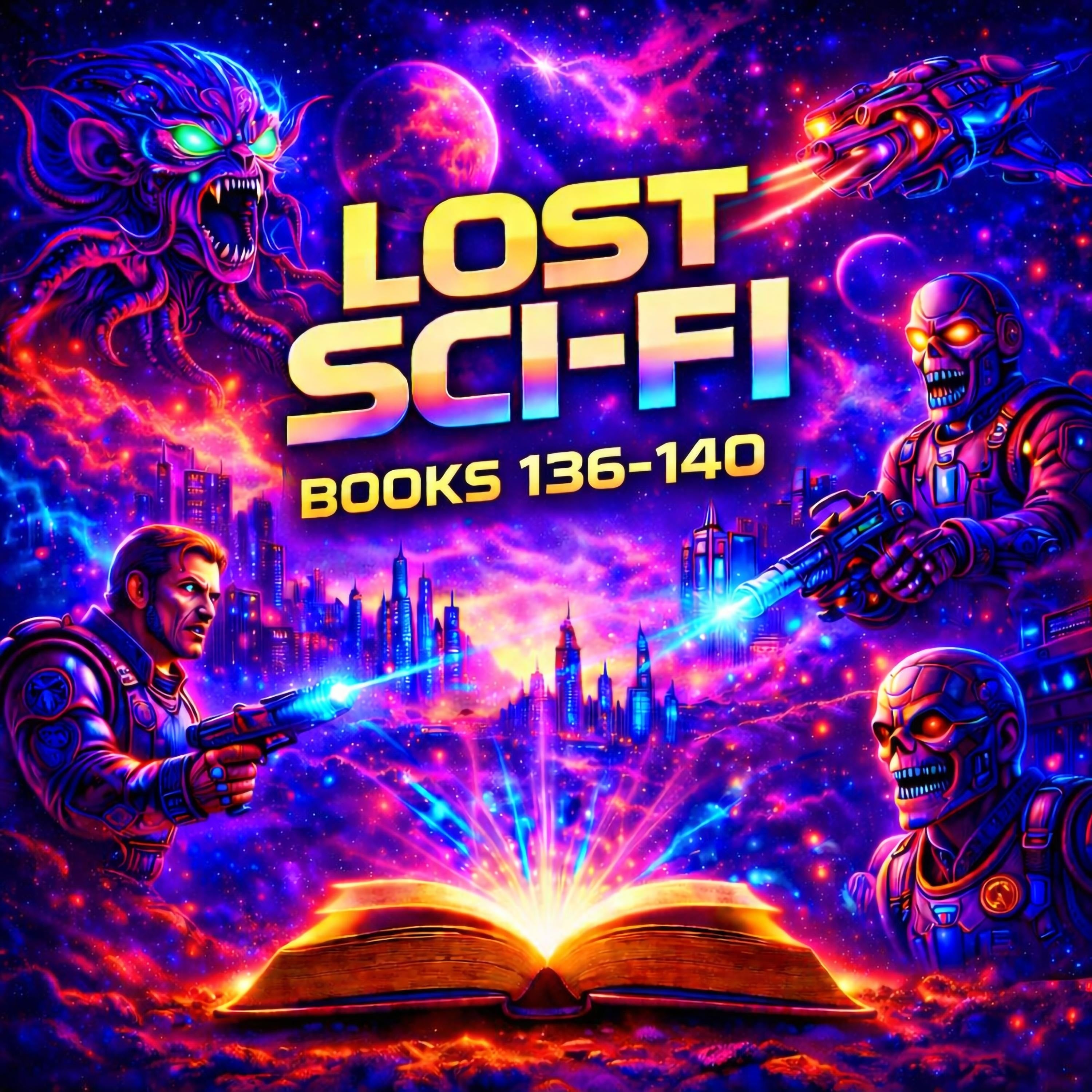 Lost Sci-Fi Books 136 thru 140