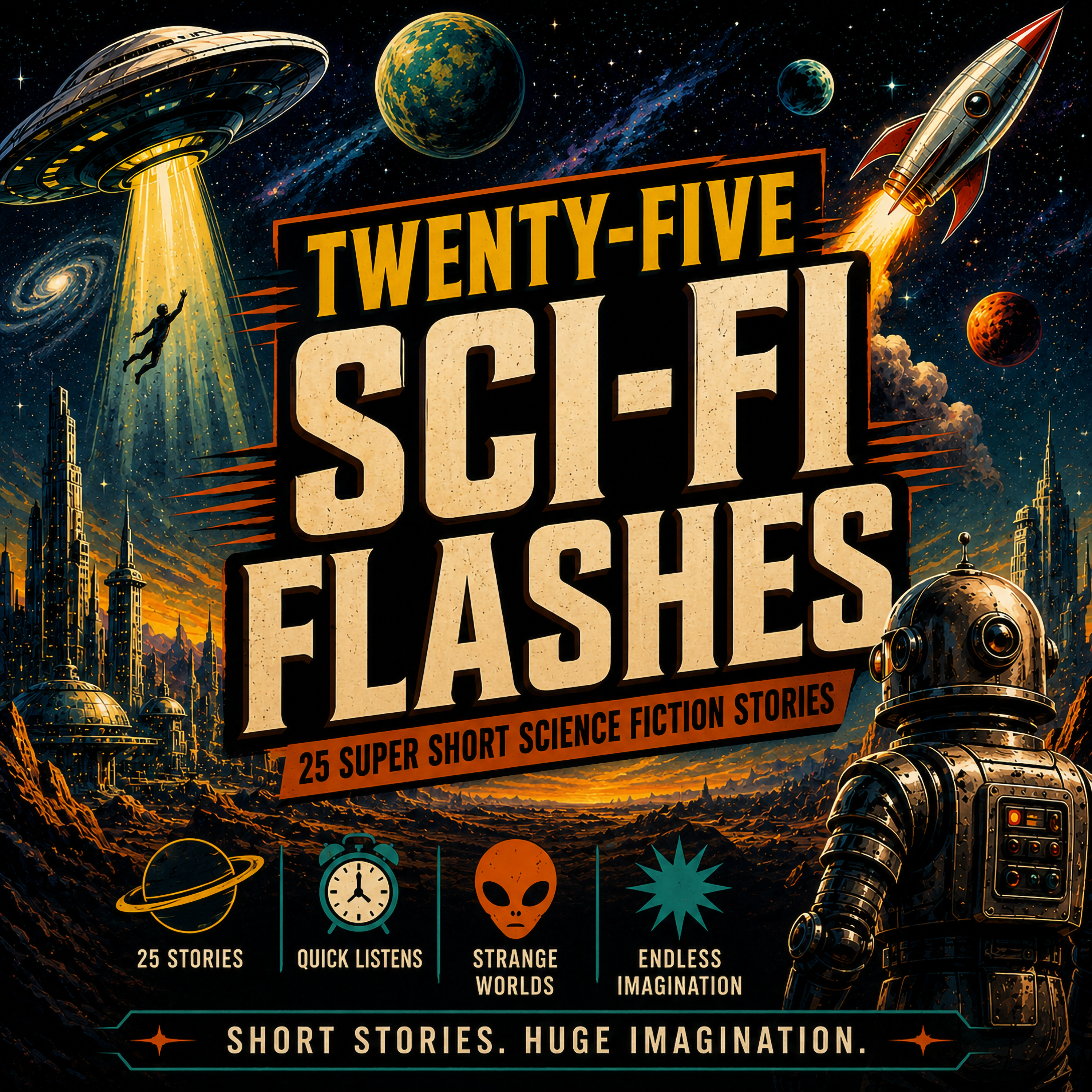 Twenty-Five Sci-Fi Flashes
