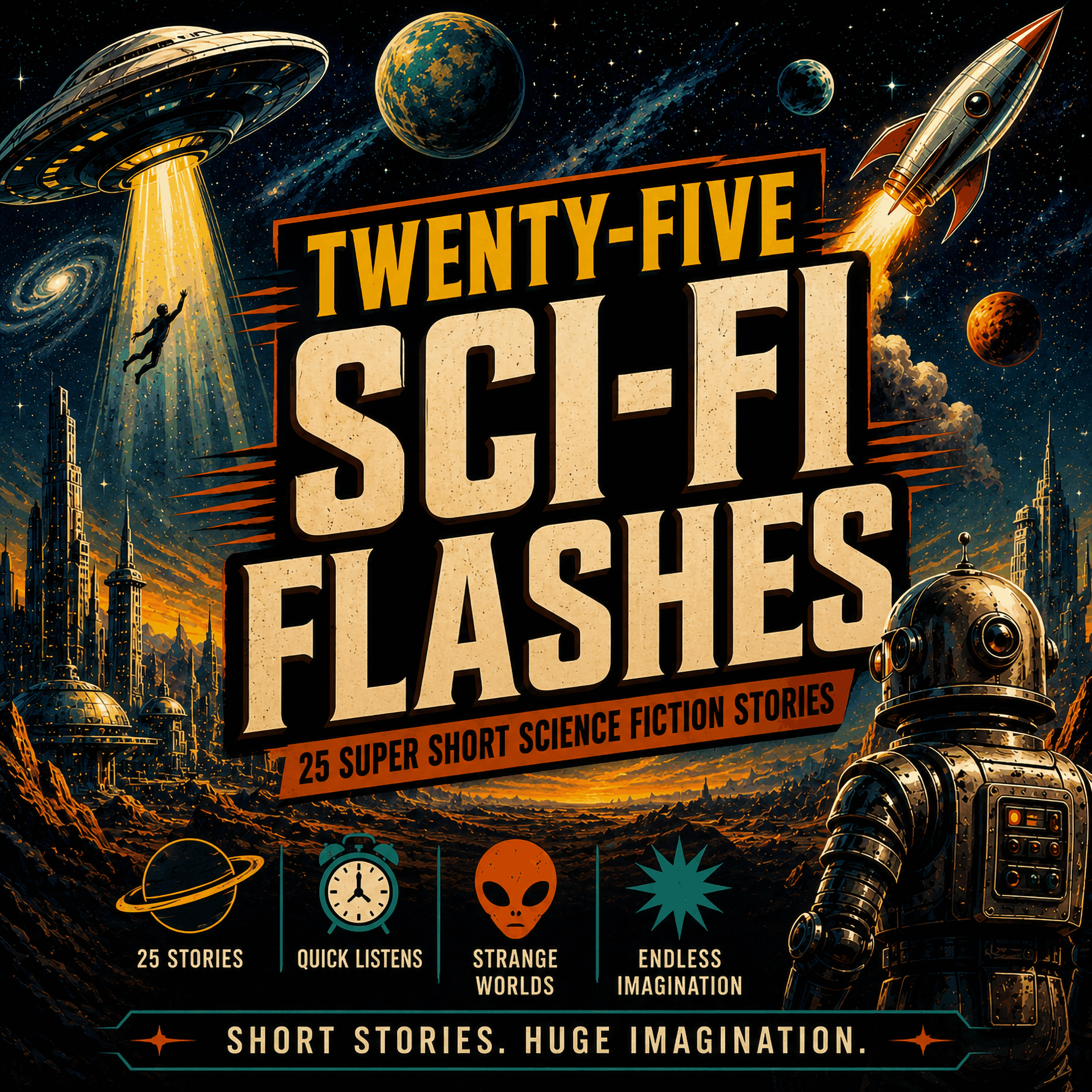 Twenty-Five Sci-Fi Flashes