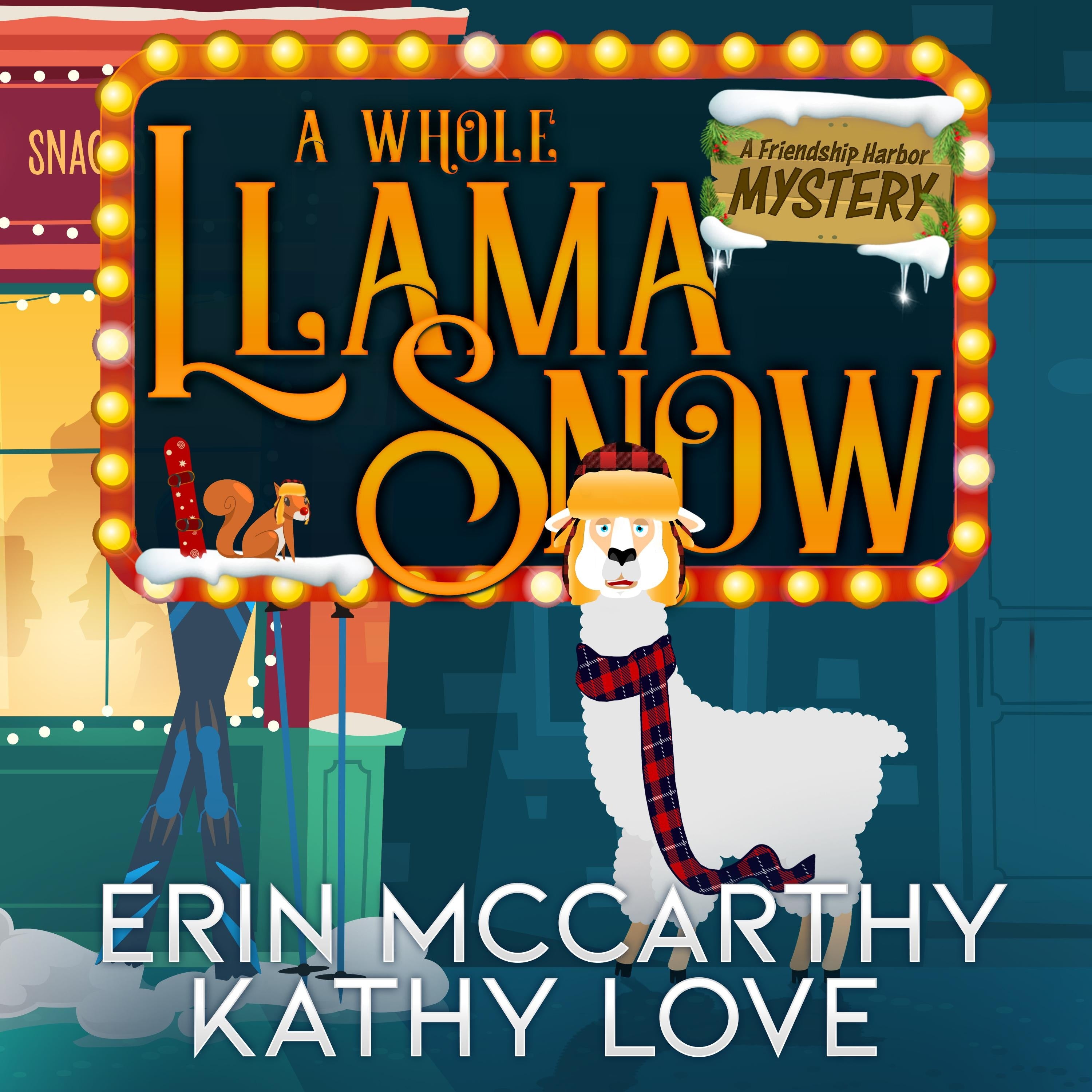 A Whole Llama Snow