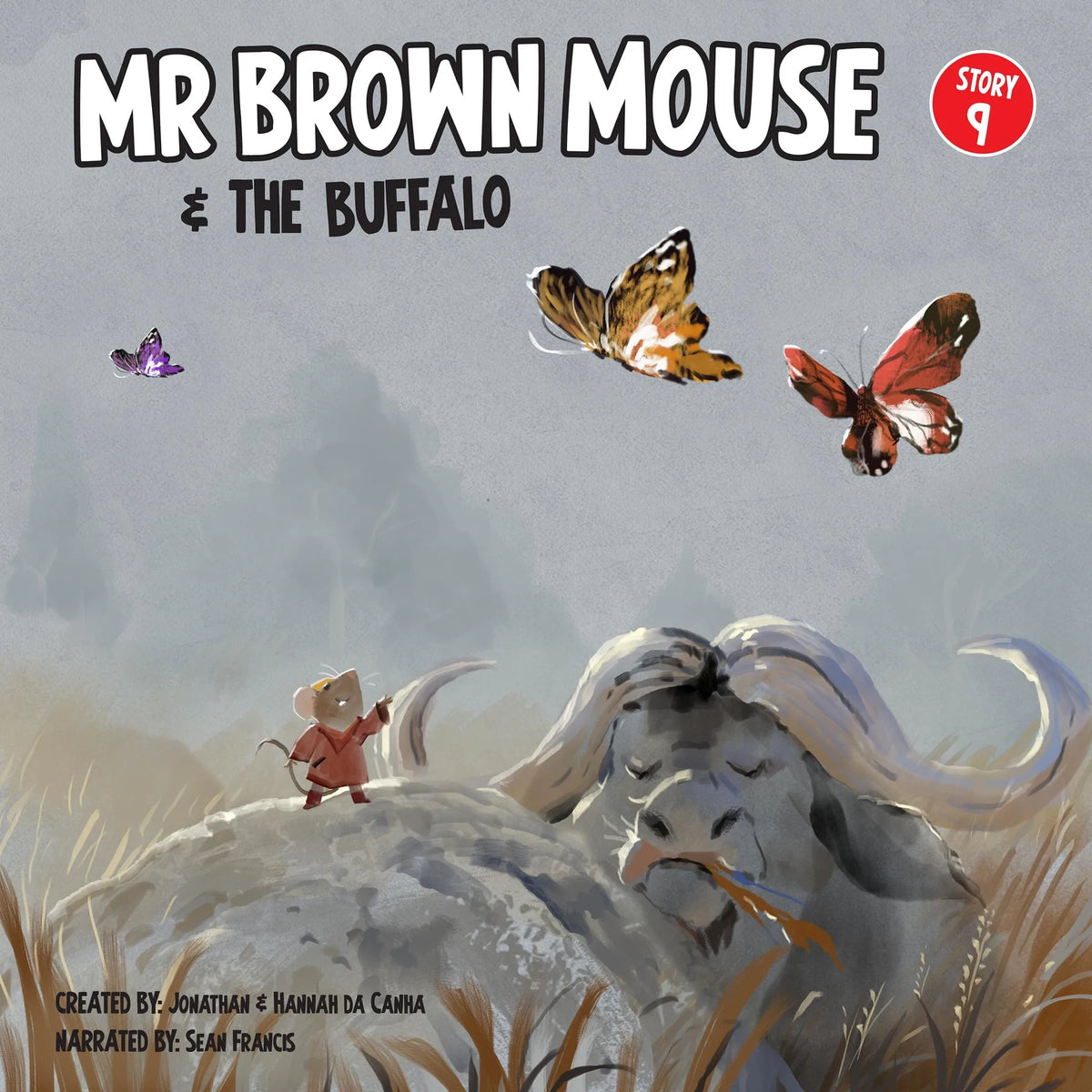 Mr Brown Mouse And The Buffalo
