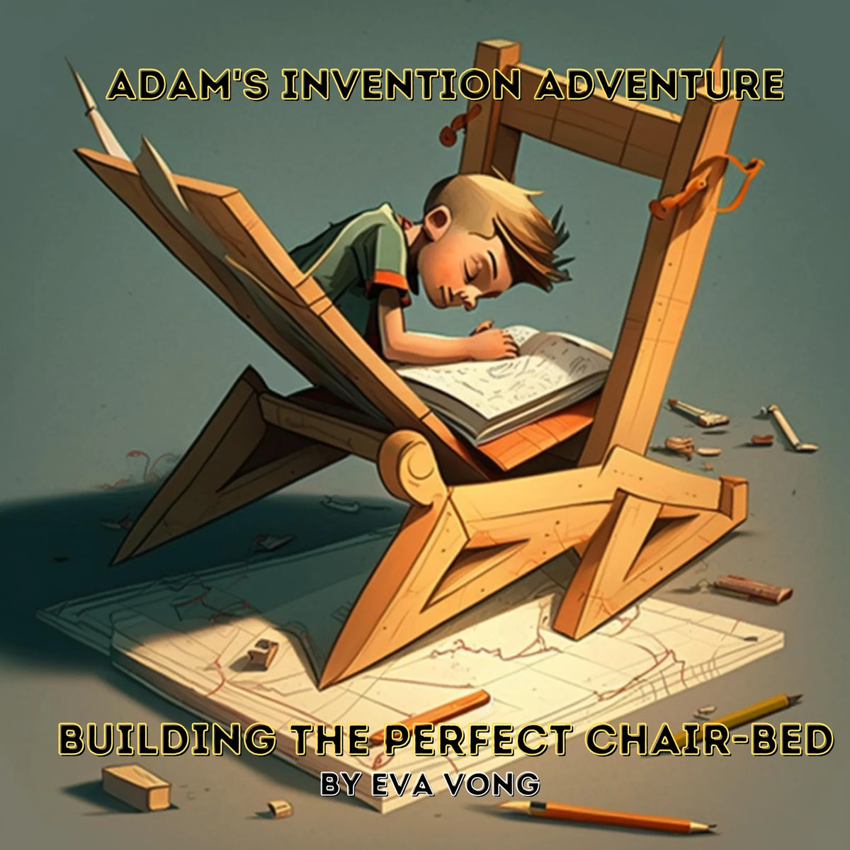 Adam's Invention Adventure: Building the Perfect Chair-Bed (5 minutes bedtime story)