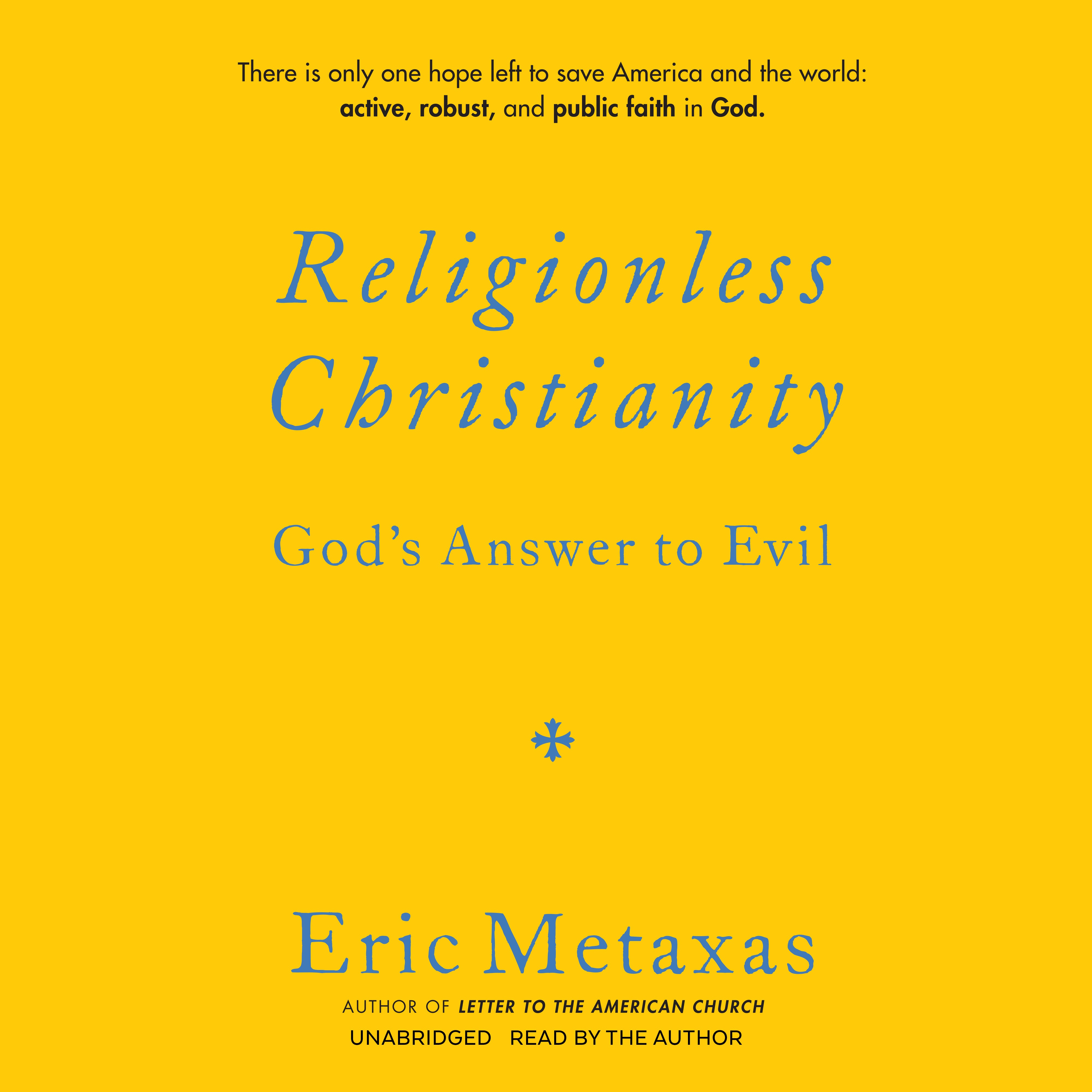 Religionless Christianity