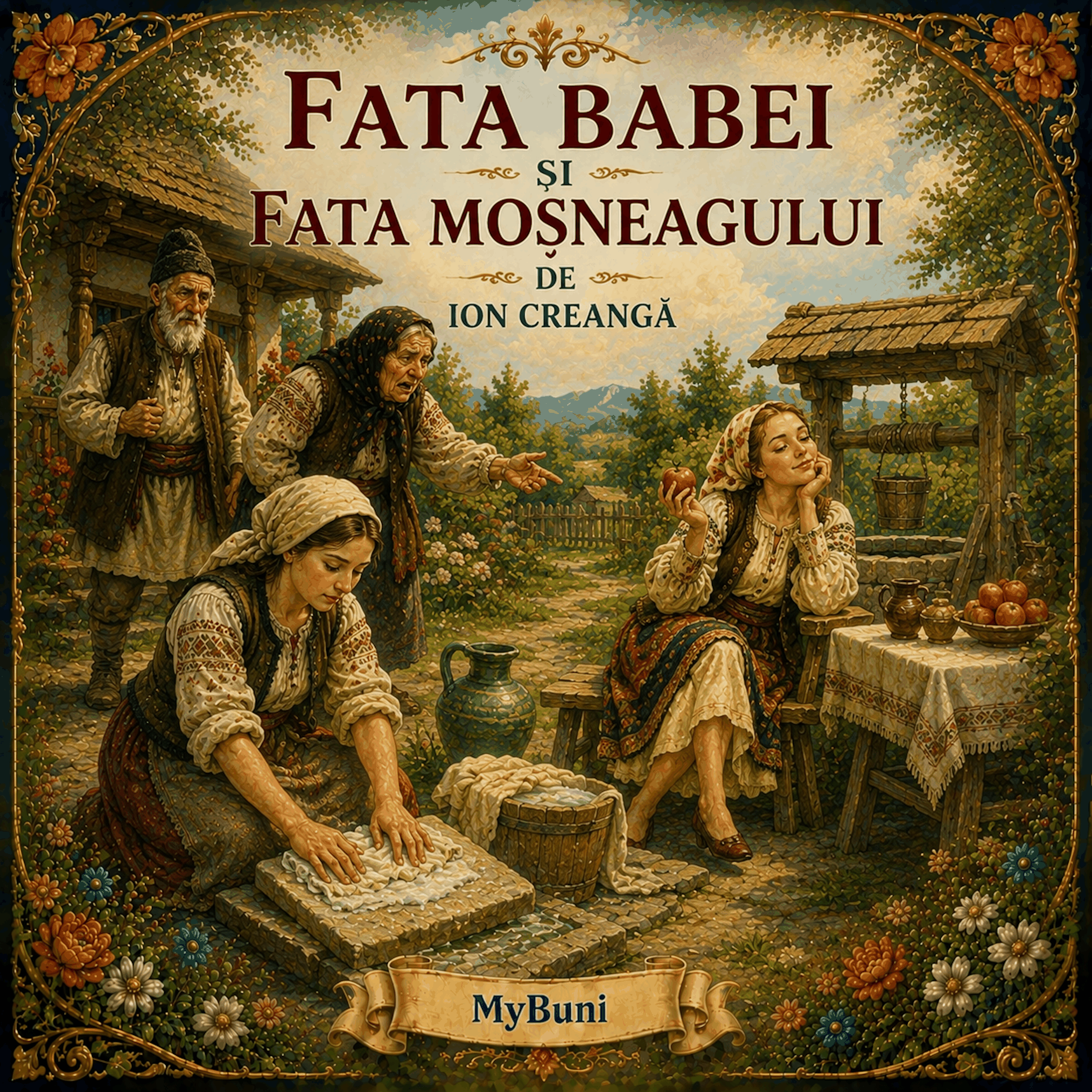 Fata babei si fata mosneagului