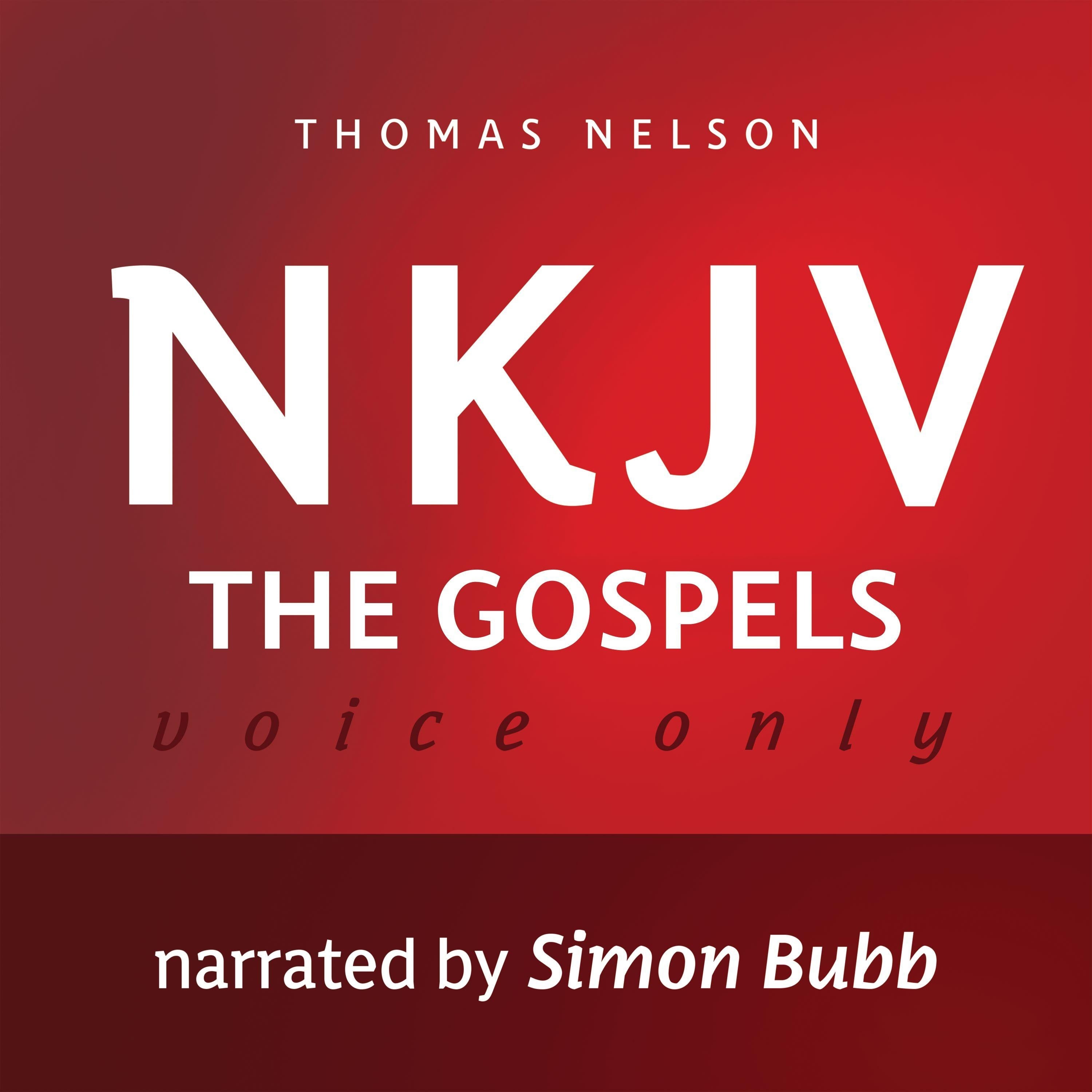 Voice Only Audio Bible - New King James Version, NKJV: The Gospels
