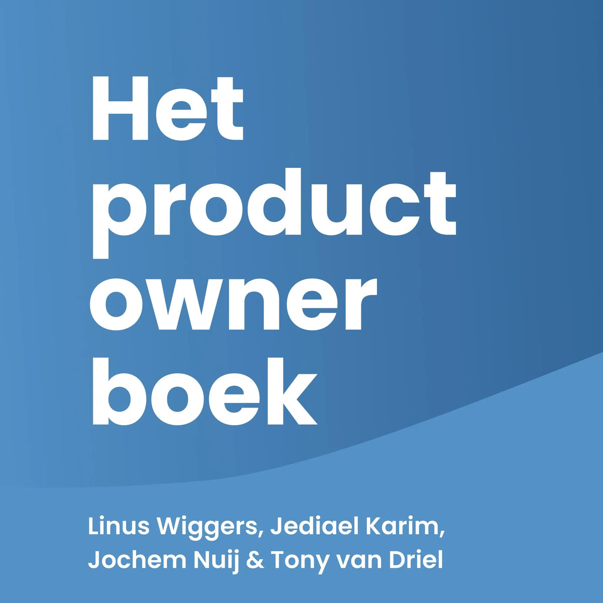 Het product owner boek