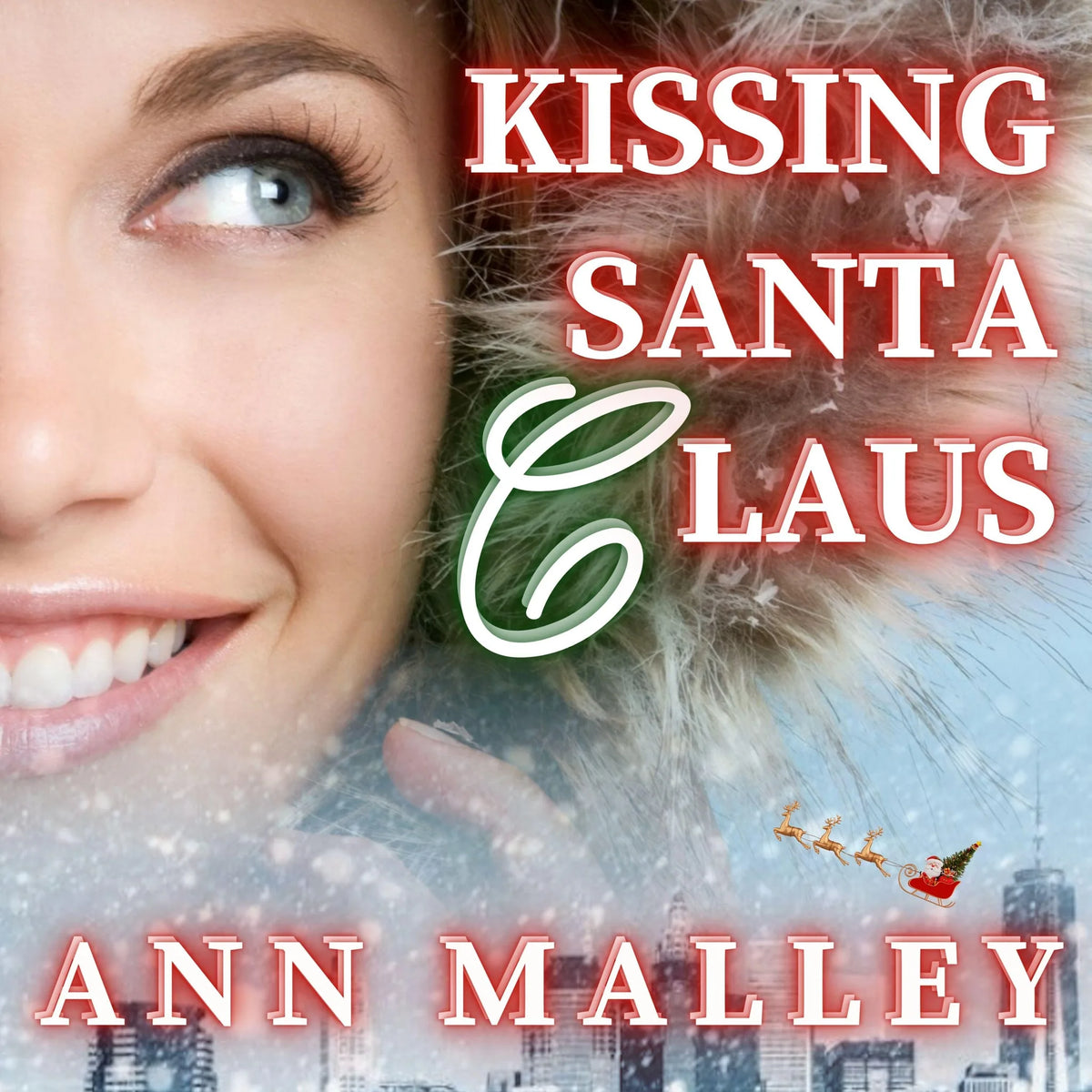 Kissing Santa Claus