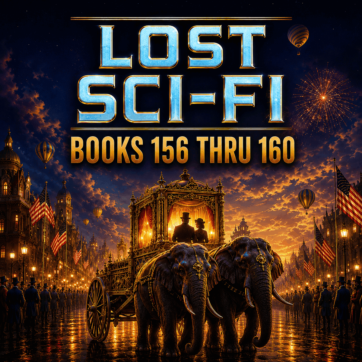 Lost Sci-Fi Books 156 thru 160