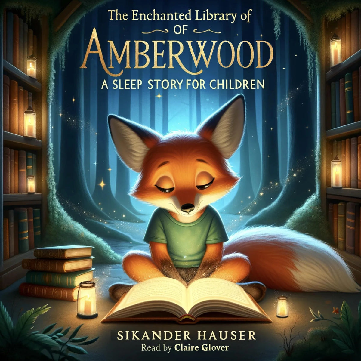 The Enchanted Library of Amberwood
