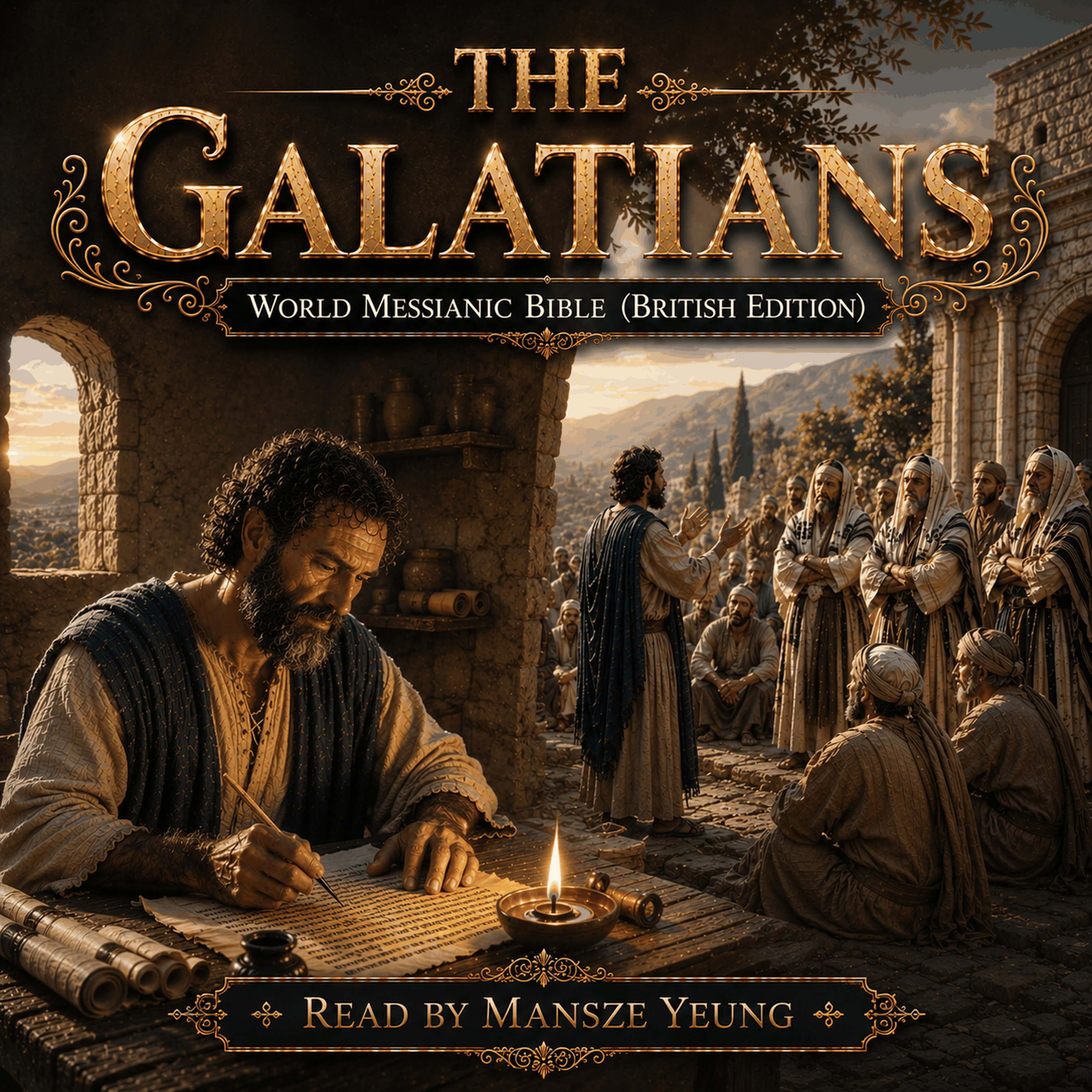 The Galatians Audio Bible World Messianic Bible British Edition Hebrew Names New Testament KJV NKJV Style